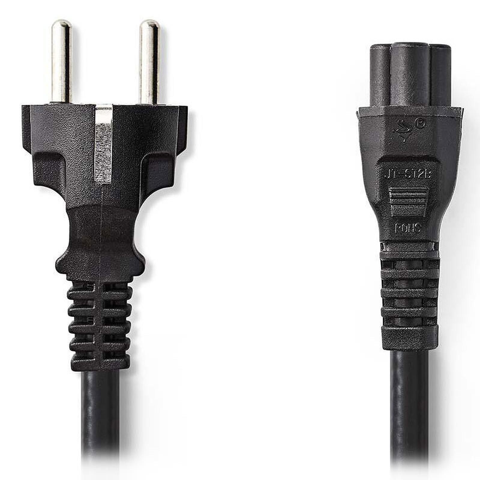 Nedis Cable d'alimentation tripolaire noir - 5 mètres - Cable Secteur NEDIS