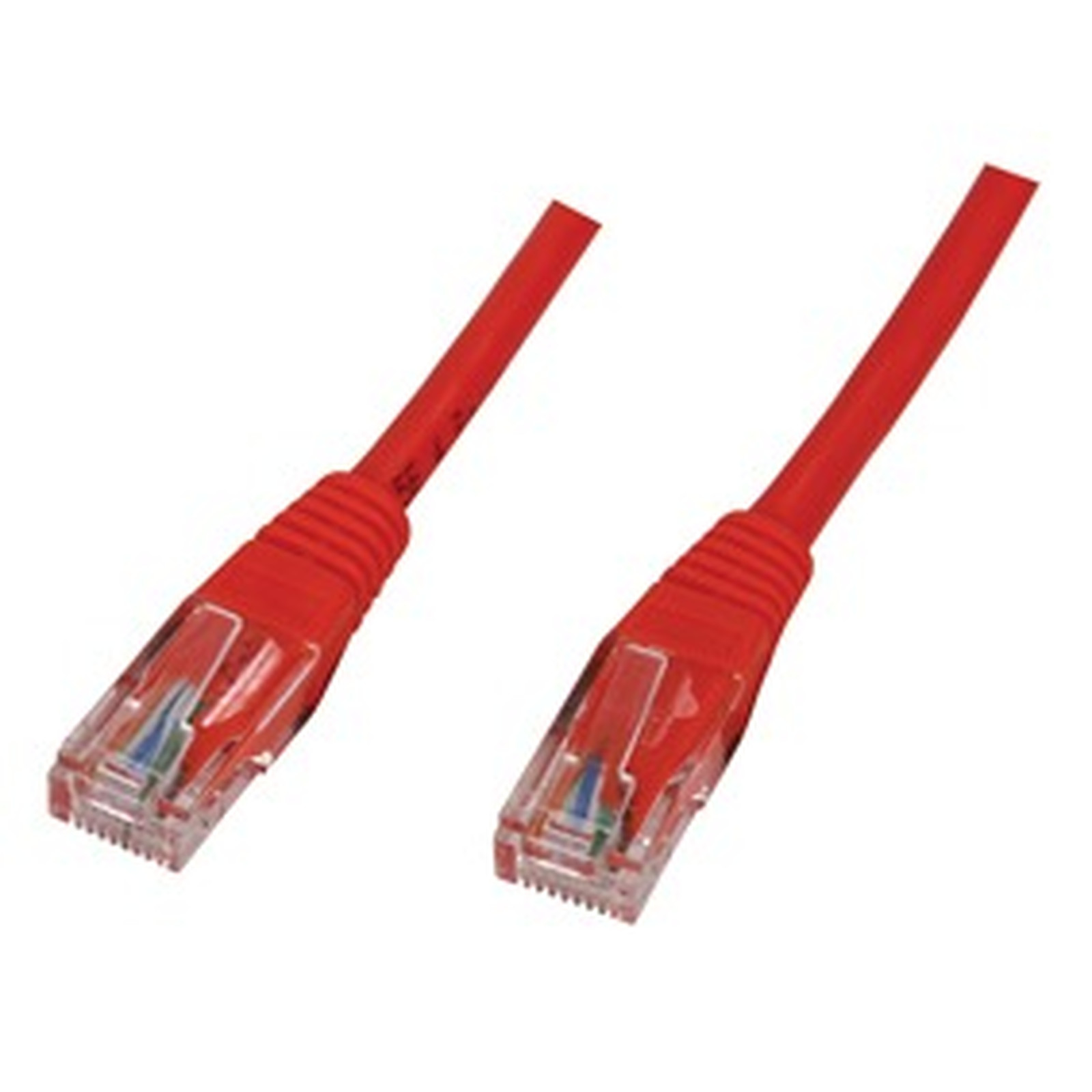 Cable RJ45 categorie 5e U/UTP 10 m (Rouge) - Cable RJ45 Generique