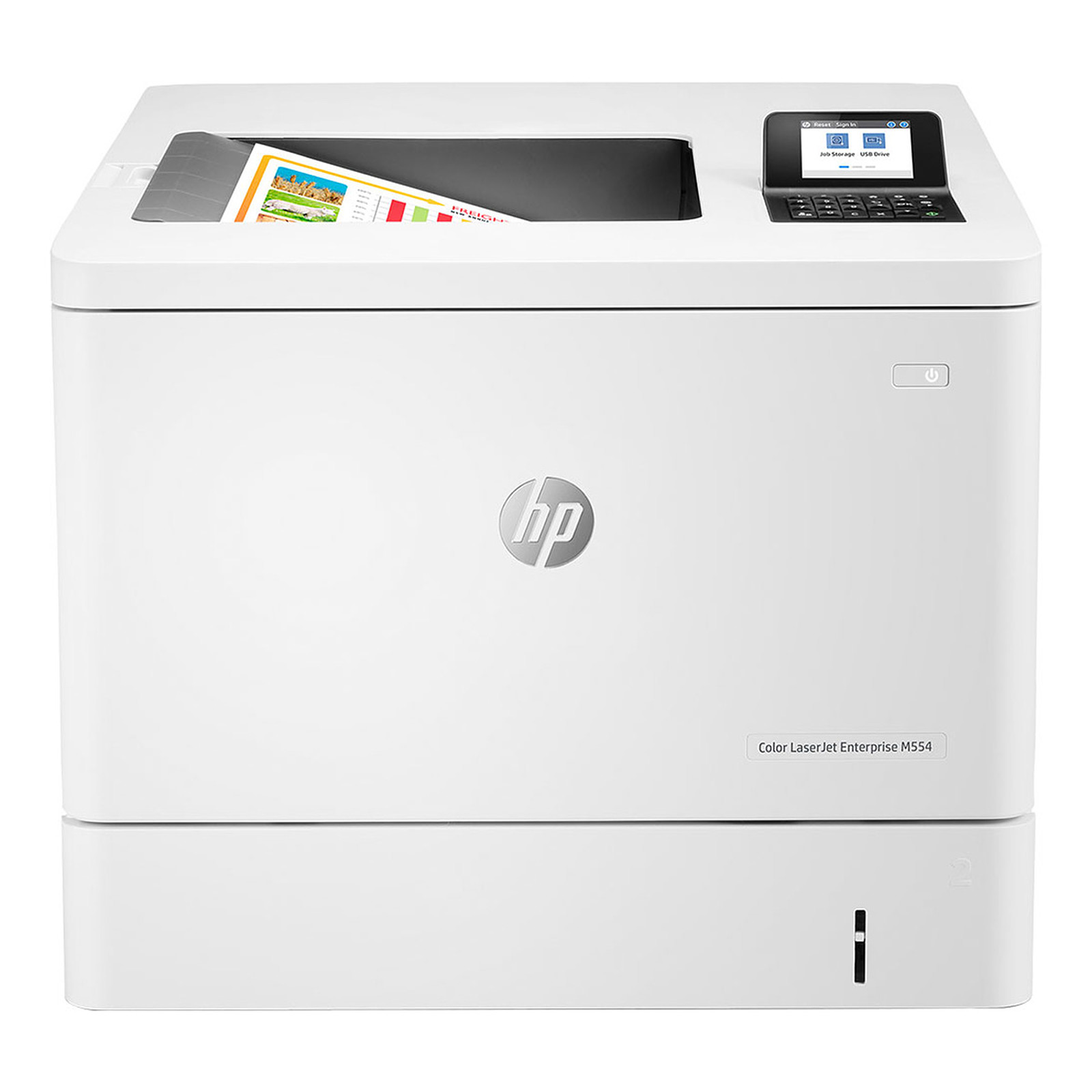 HP Color LaserJet Enterprise M554dn - Imprimante laser HP