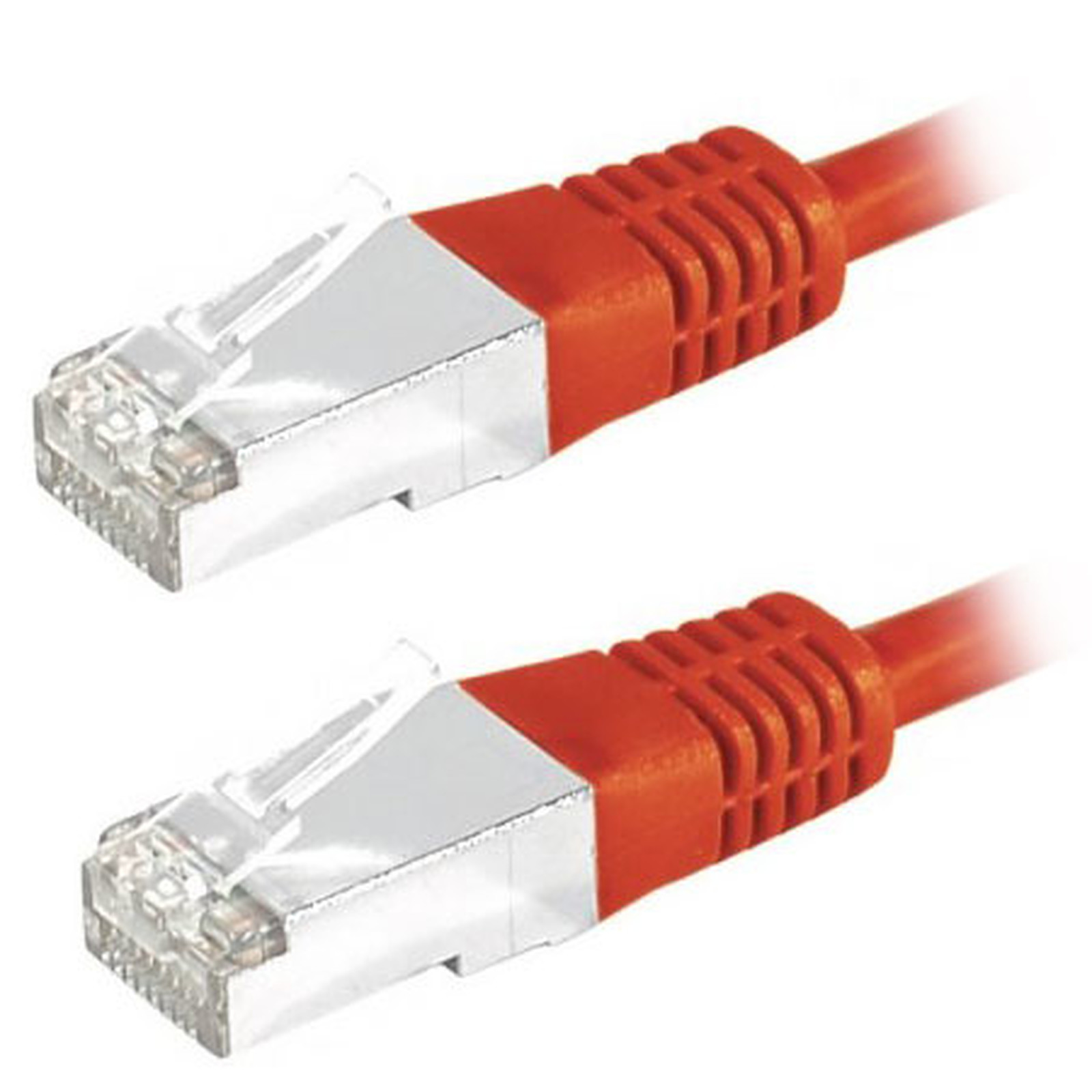 Cable RJ45 categorie 6 S/FTP 3 m (Rouge) - Cable RJ45 Generique