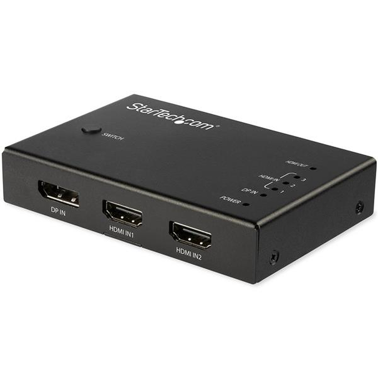 StarTech.com Switch commutateur HDMI 4K 60 Hz a  4 entrees - 3x HDMI 1x DisplayPort - HDMI StarTech.com