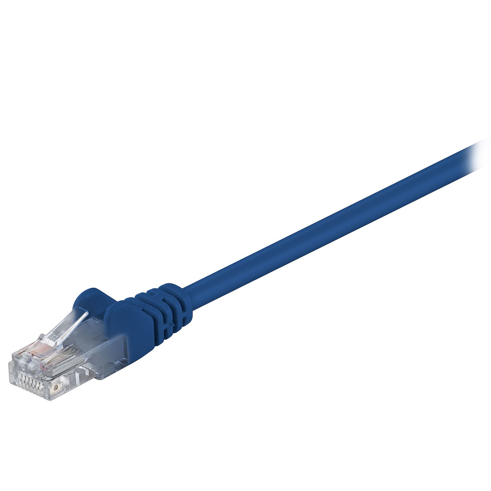 Cable RJ45 categorie 5e U/UTP 0.5 m (Bleu) - Cable RJ45 Generique