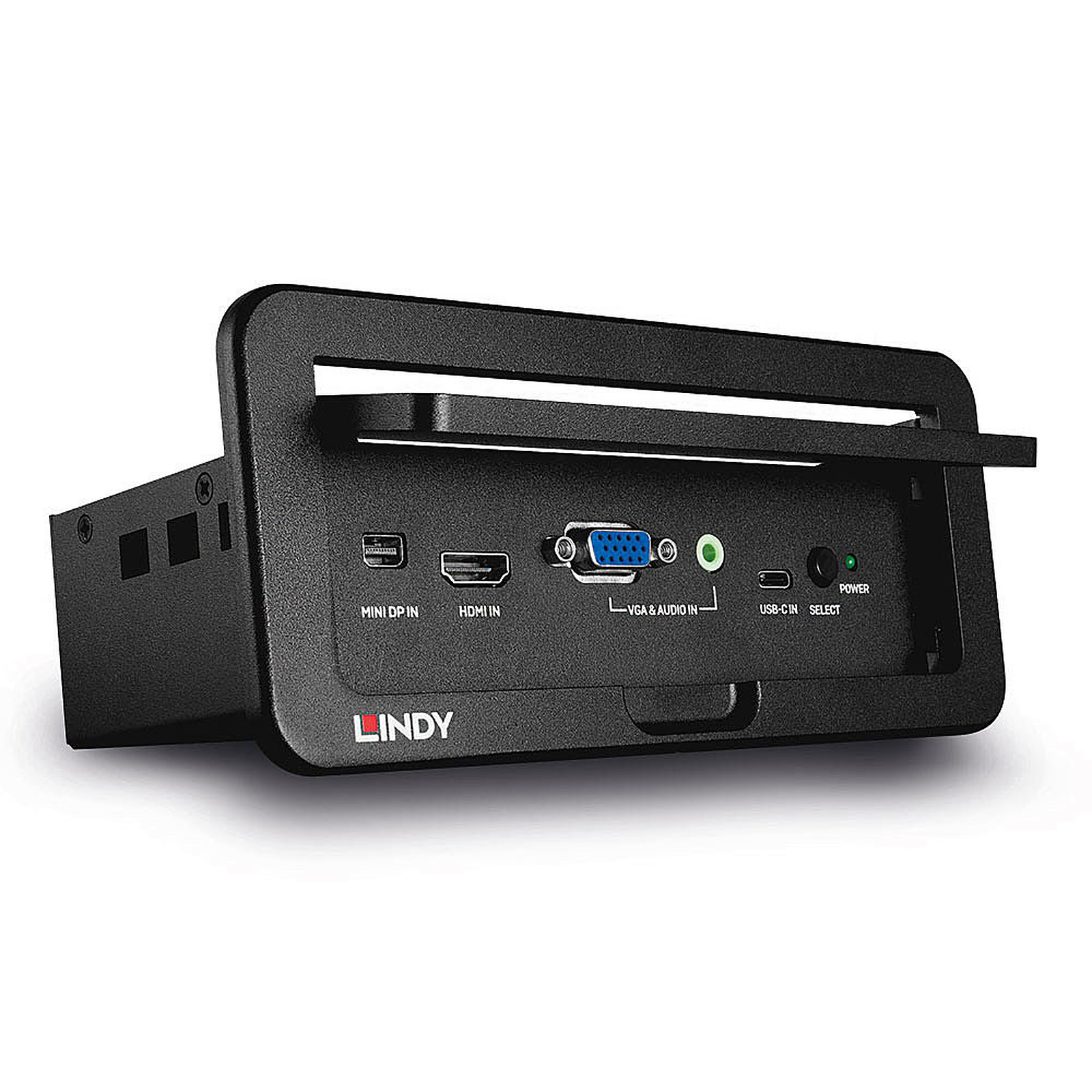 Lindy Switch Encastrable Multi AV vers HDMI (4 ports) pour salle de conference - HDMI Lindy