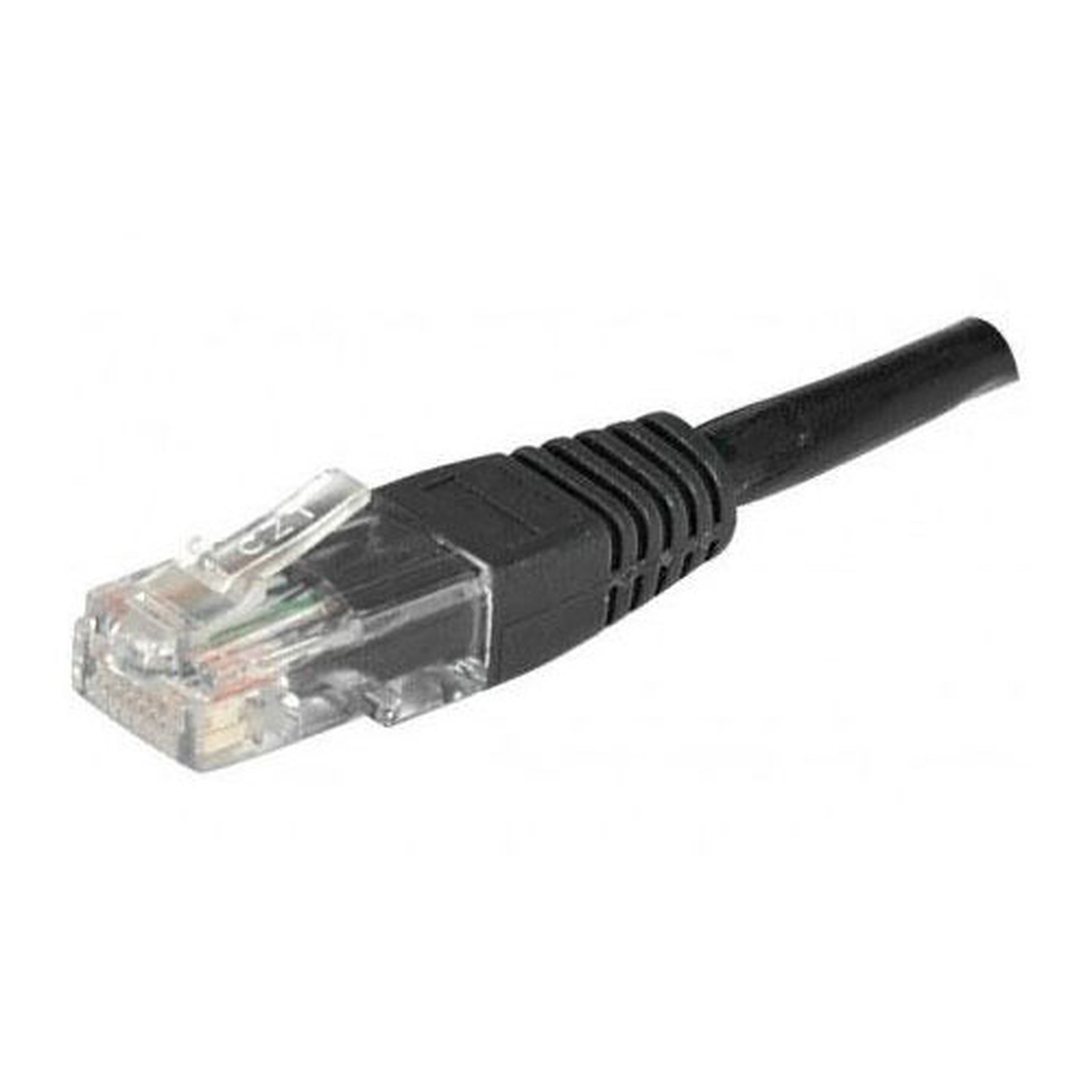 Cable RJ45 categorie 6 S/FTP 1 m (Noir) - Cable RJ45 Generique