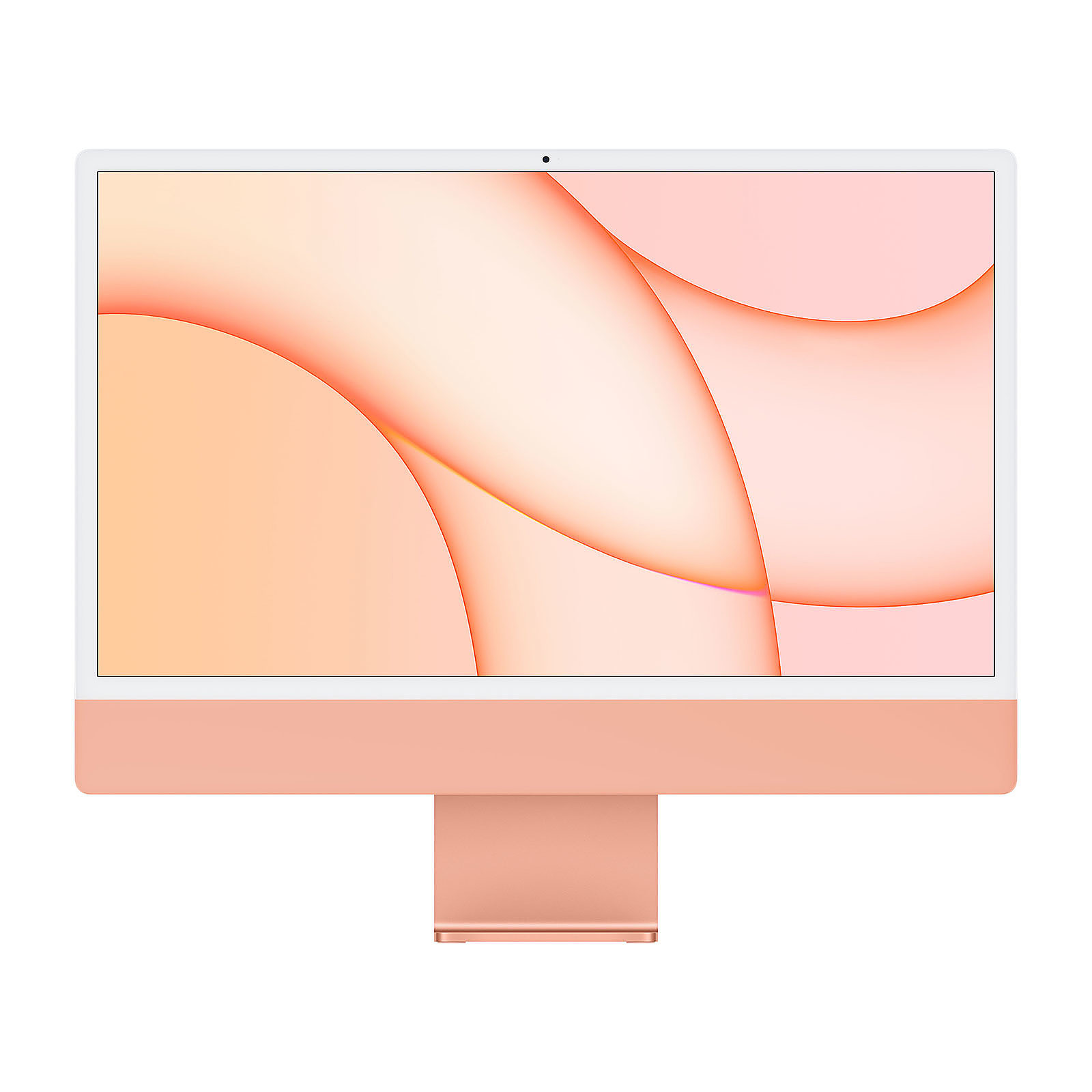 Apple iMac (2021) 24" 512 Go Orange (Z132-8GB/512GB-O-MKPN) - Ordinateur Mac Apple