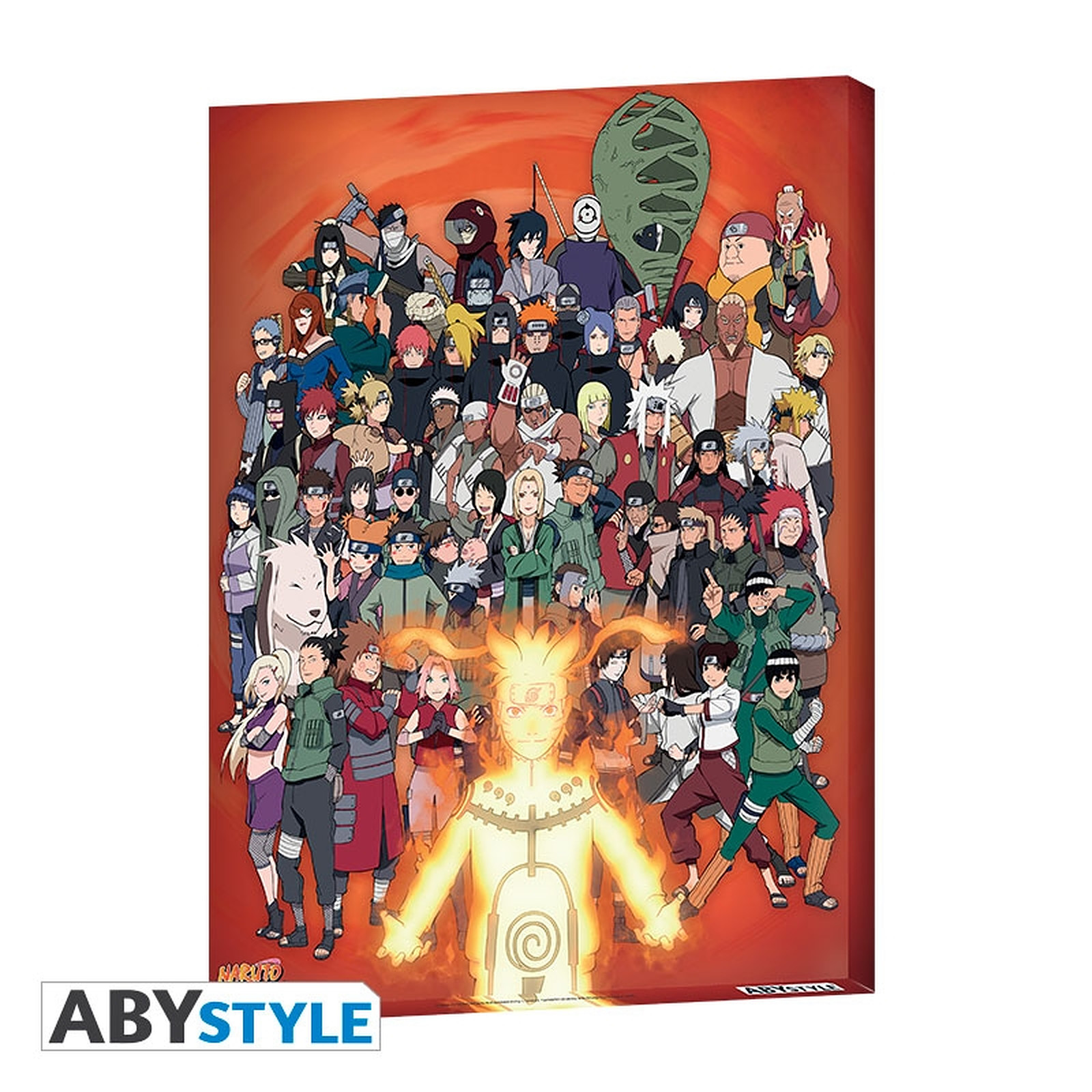 Naruto Shippuden - Toile Groupe (30 X 40 Cm) - Posters Abystyle
