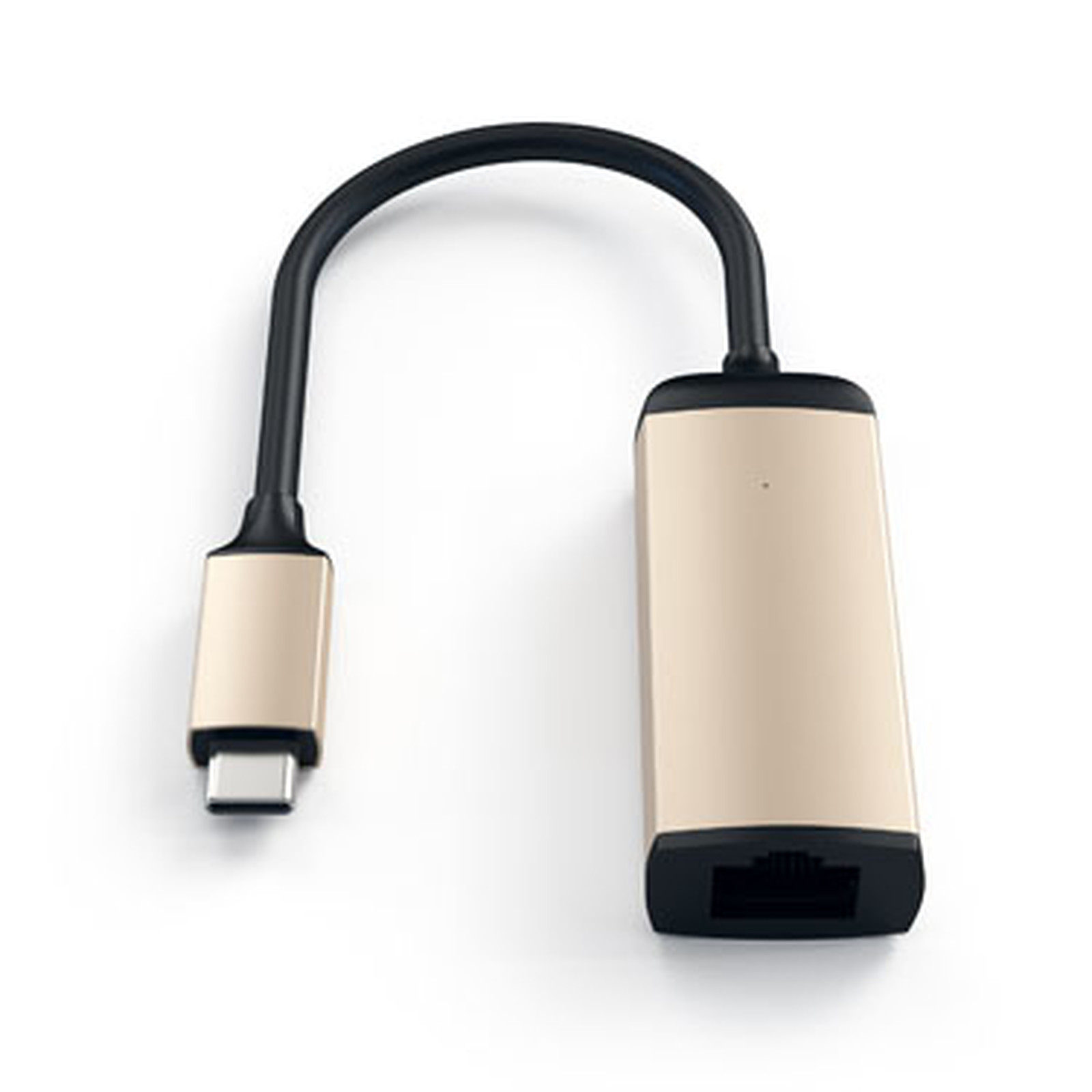 SATECHI Adaptateur USB C vers Ethernet Gold - Accessoires Apple Satechi