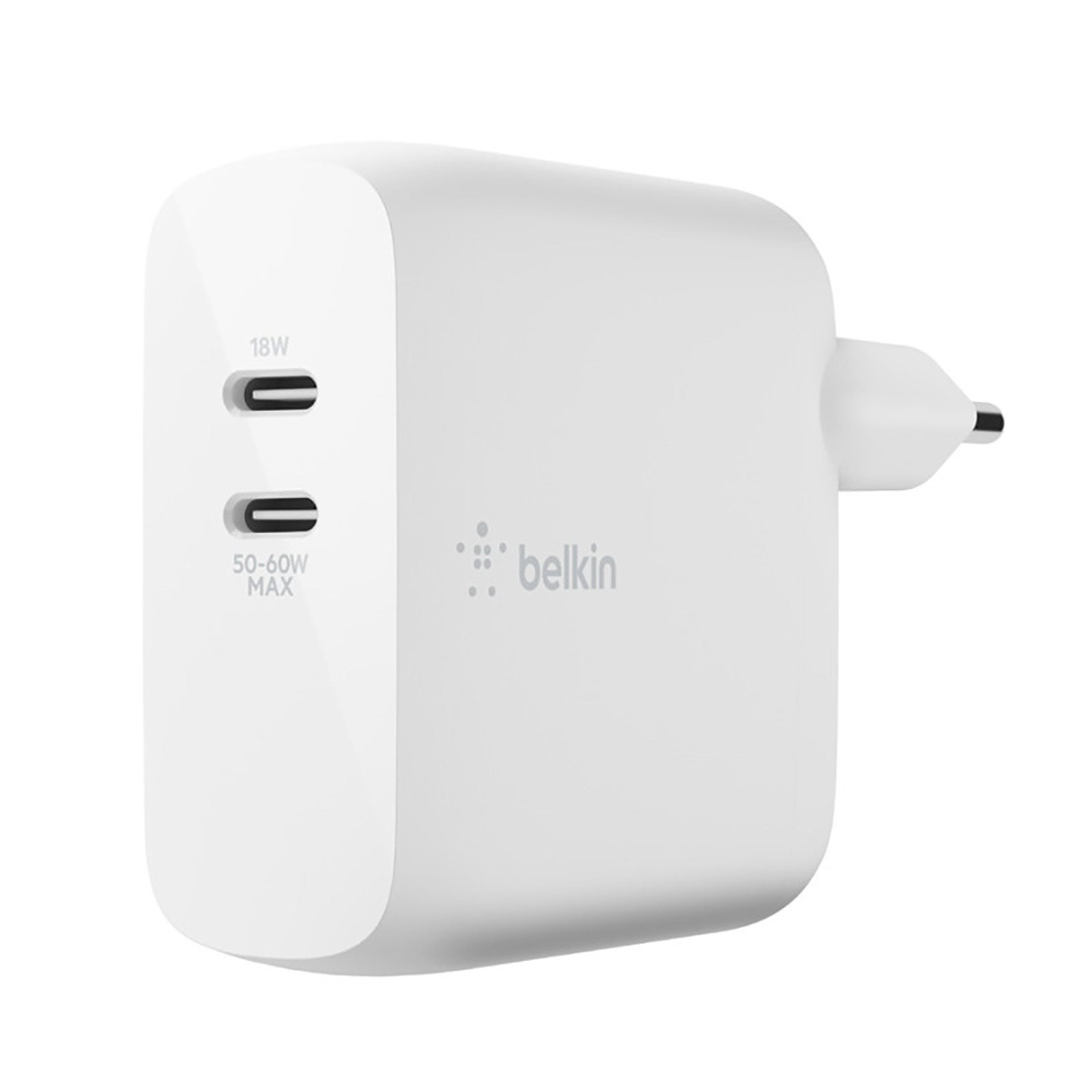 Belkin Chargeur Secteur pour Macbook et PC en USB-C ultra compact 60 W - Chargeur telephone Belkin