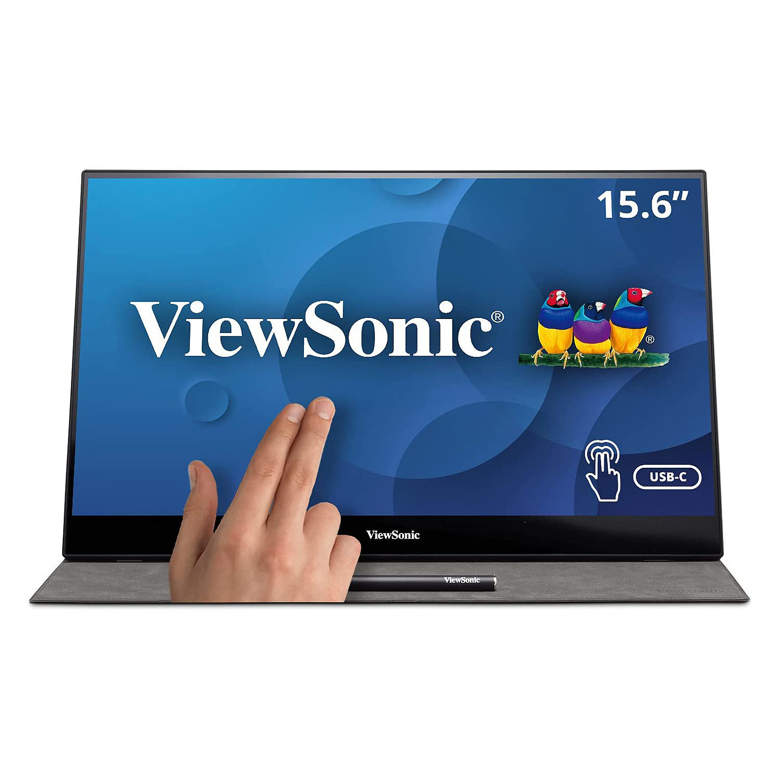 ViewSonic 15.6" LED Tactile - TD1655 - Ecran PC ViewSonic