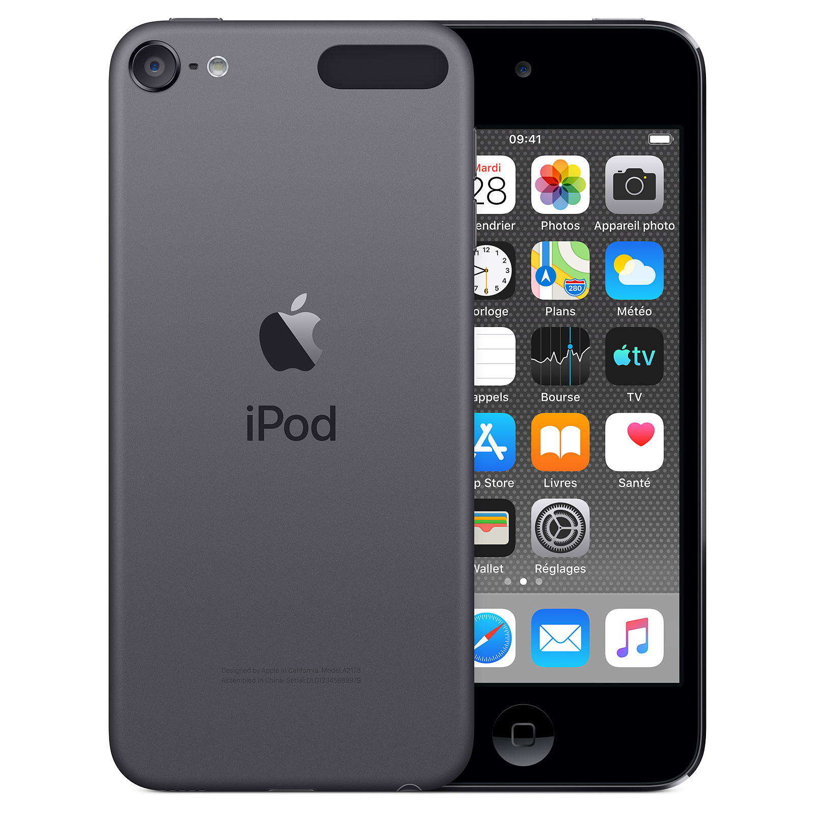 Apple iPod touch (2019) 256 Go Gris Sideral - Lecteur MP3 & iPod Apple