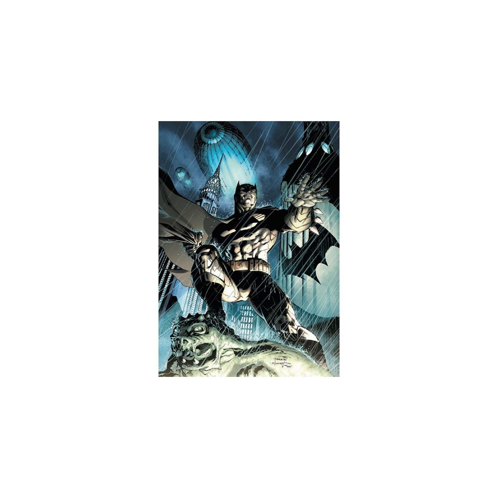 DC Comics - Puzzle Batman (1000 pièces) - Puzzle Clementoni
