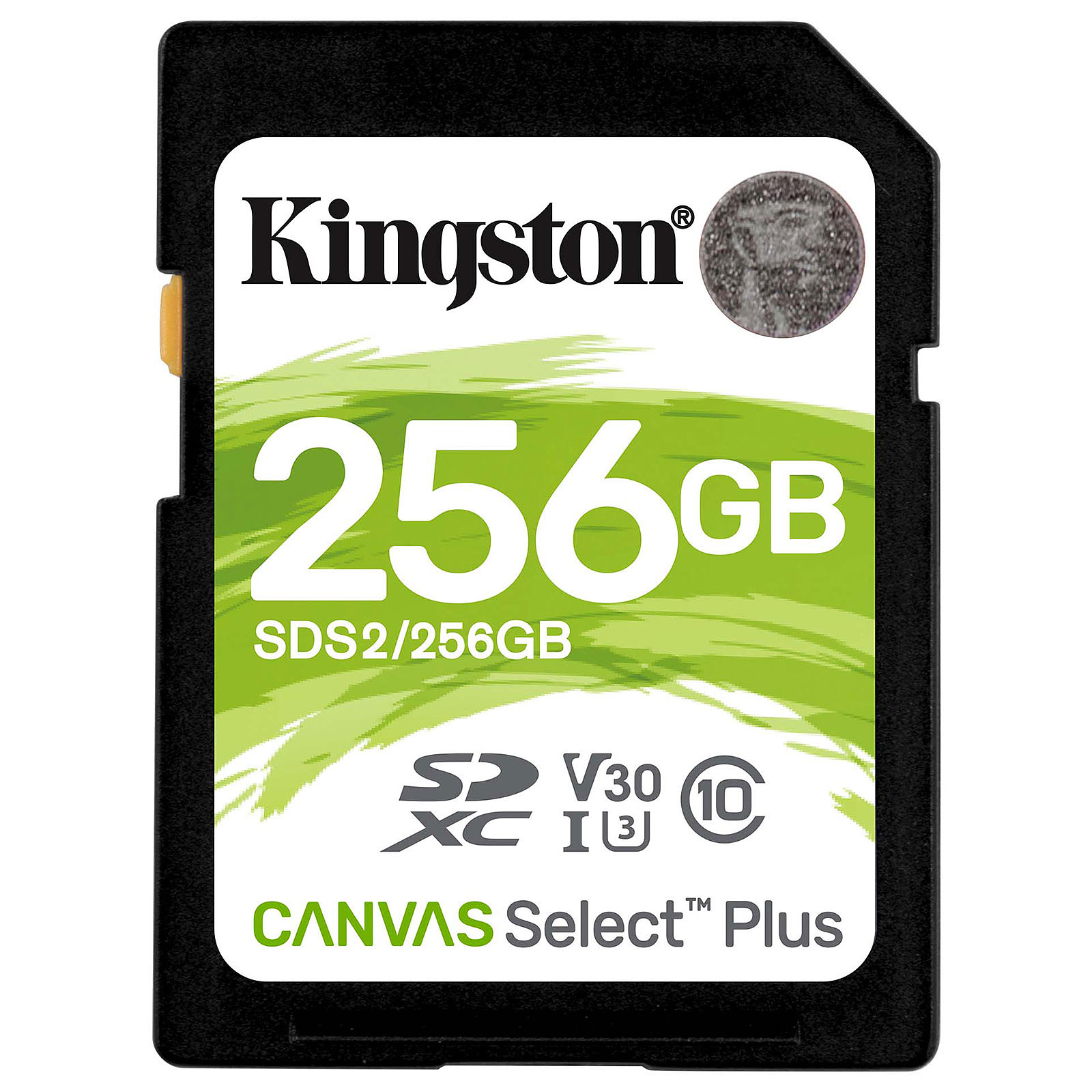 Kingston Canvas Select Plus SDS2/256GB - Carte memoire Kingston