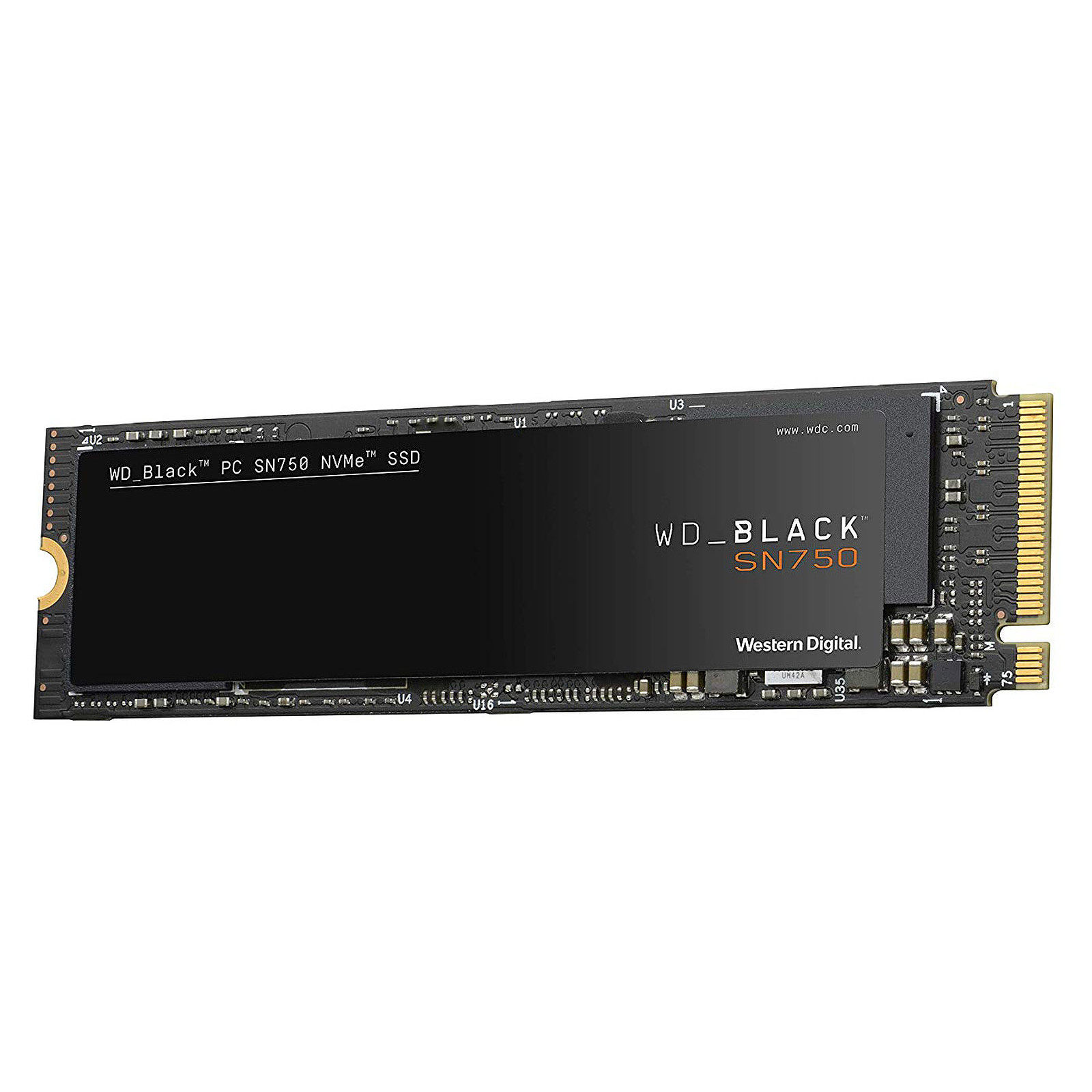 Western Digital SSD WD Black SN750 2 To - Disque SSD WD_Black
