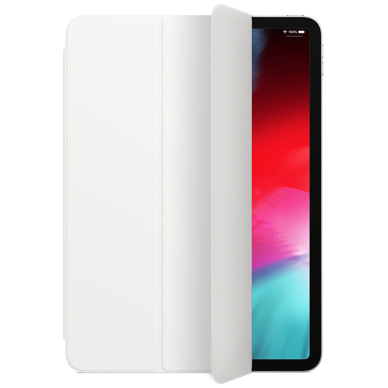 Apple iPad Pro 12.9" (2018) Smart Folio Blanc - Etui tablette Apple