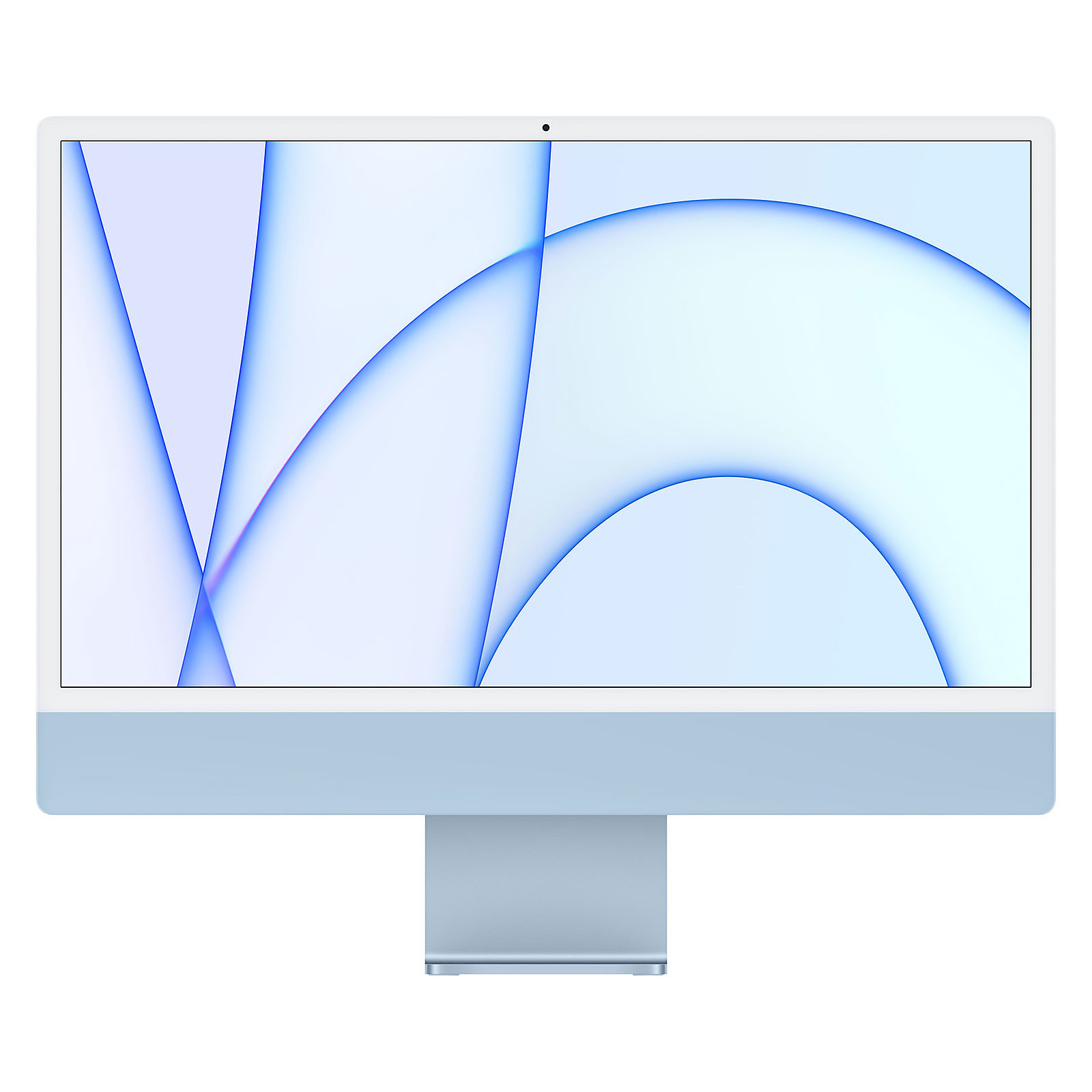 Apple iMac (2021) 24" 256 Go Bleu (MJV93FN/A-MKPN) - Ordinateur Mac Apple