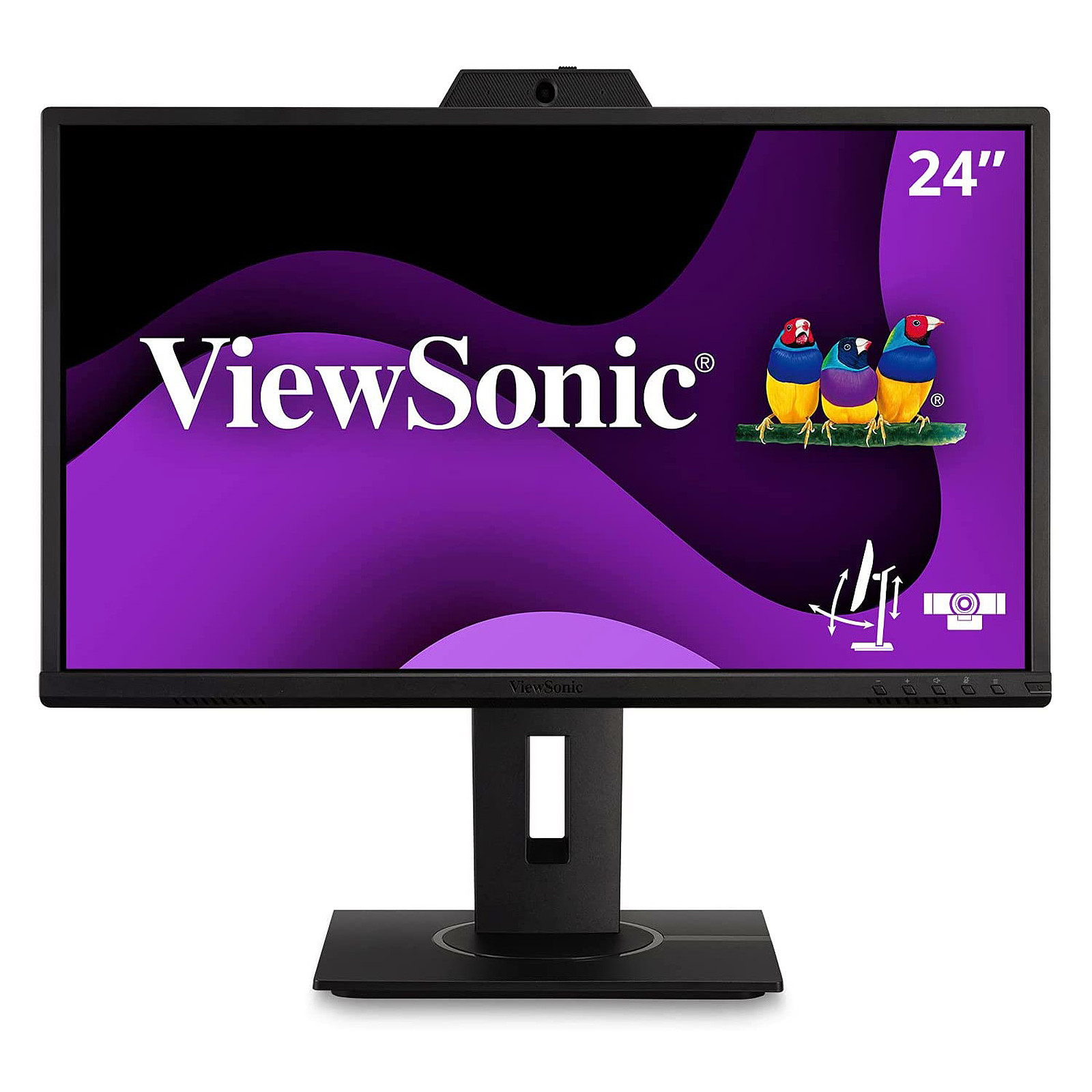 ViewSonic 23.8" LED - VG2440V - Ecran PC ViewSonic
