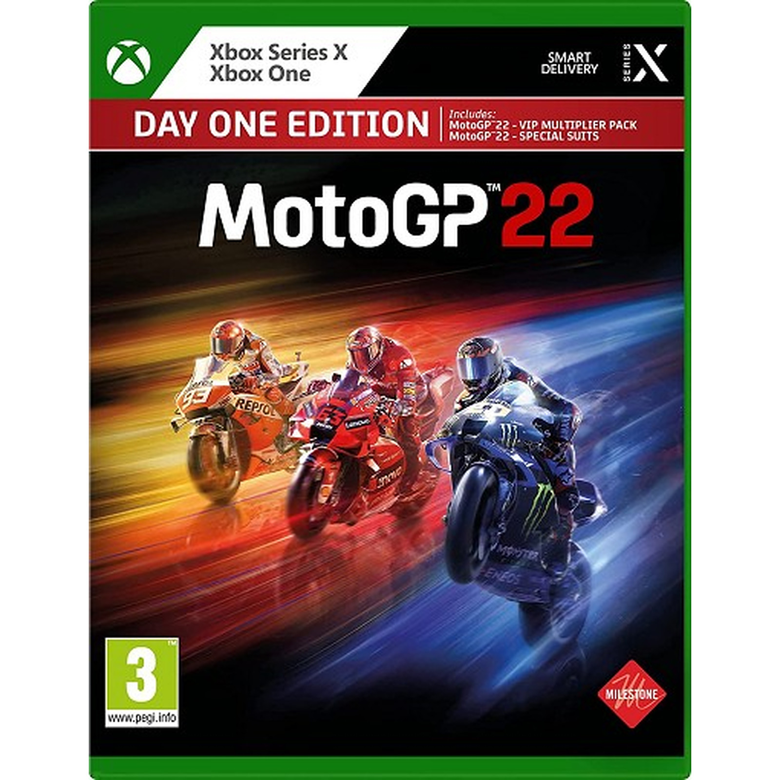MotoGP 22 Day One Edition (XBOX SERIE X) - Jeux Xbox Series Milestone