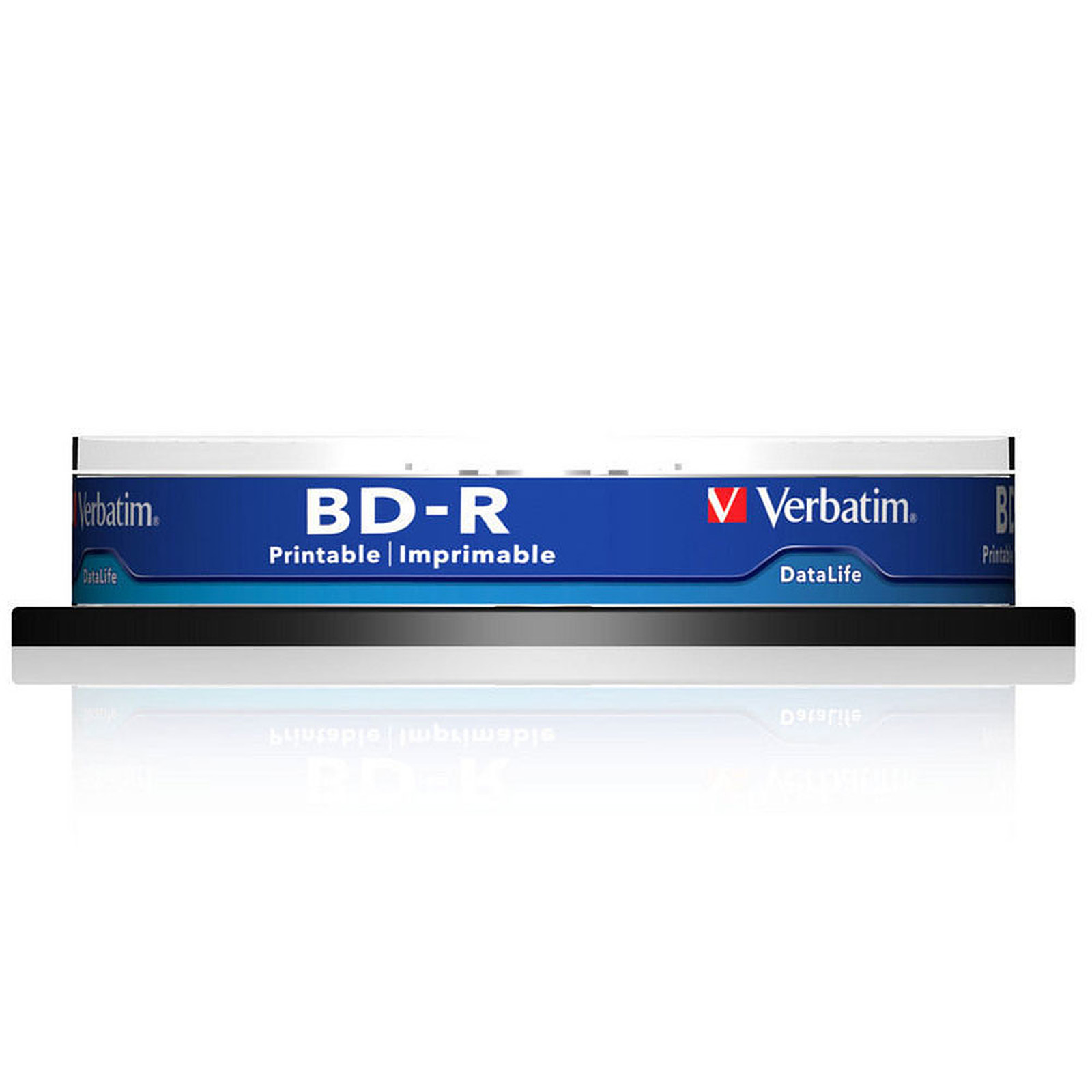 Verbatim BD-R SL 25 Go vitesse 6x imprimable (par 10, spindle) - Blu-ray vierge Verbatim