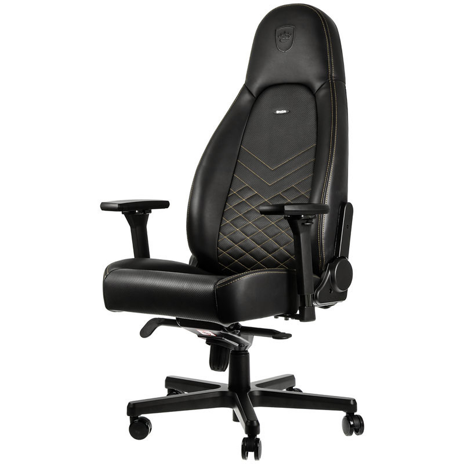 Noblechairs Icon (noir/or) - Fauteuil gamer Noblechairs