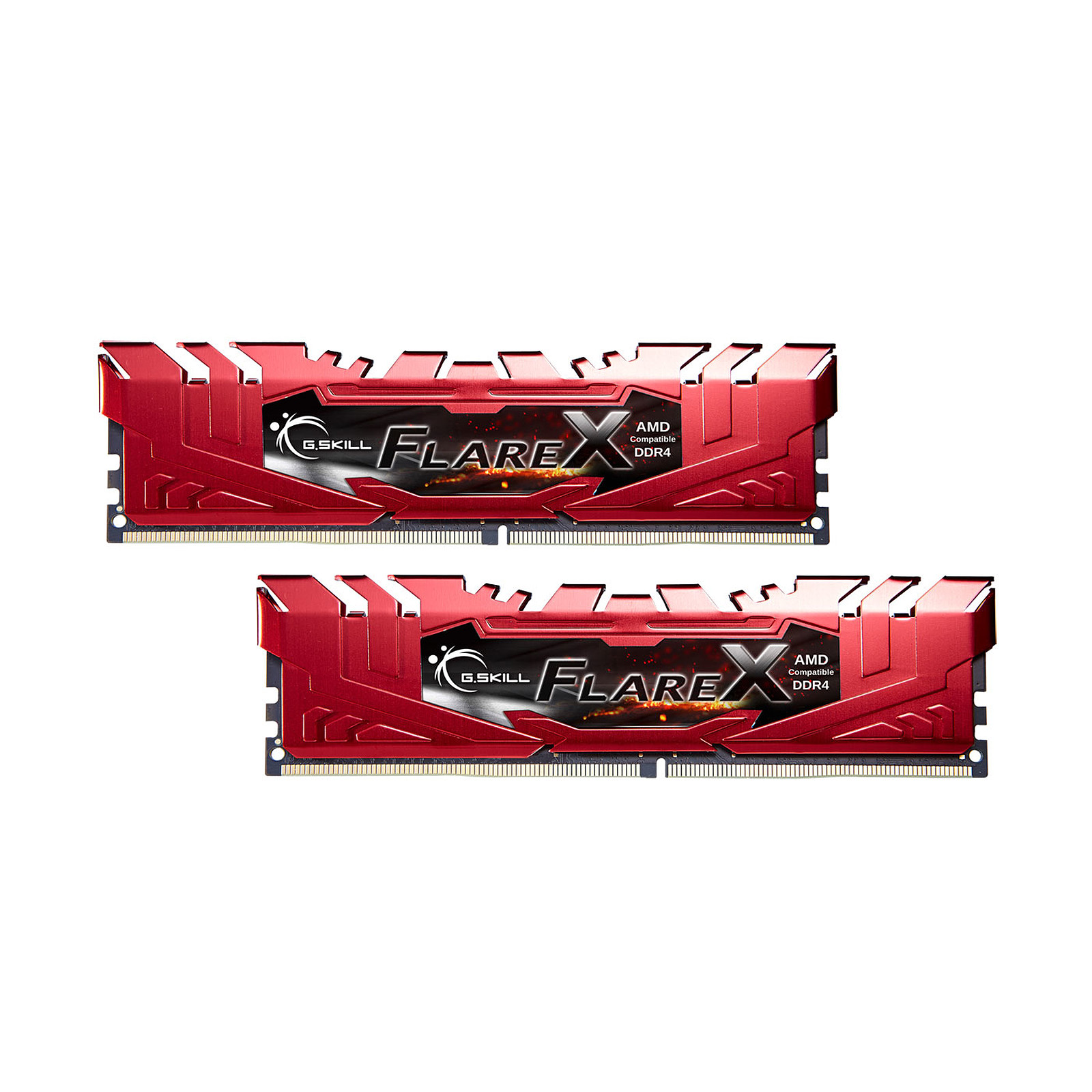 G.Skill Flare X Series Rouge 16 Go (2x 8 Go) DDR4 2400 MHz CL15 - Memoire PC G.Skill