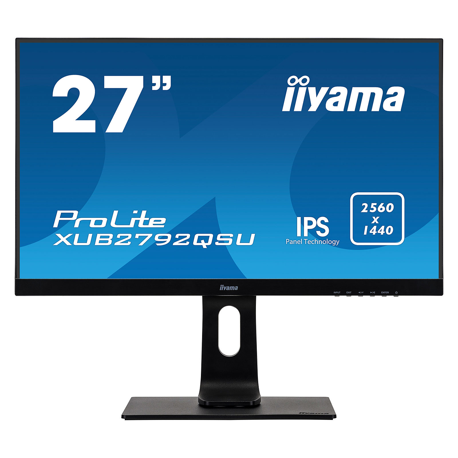 iiyama 27" LED - ProLite XUB2792QSU-B1 - Ecran PC iiyama