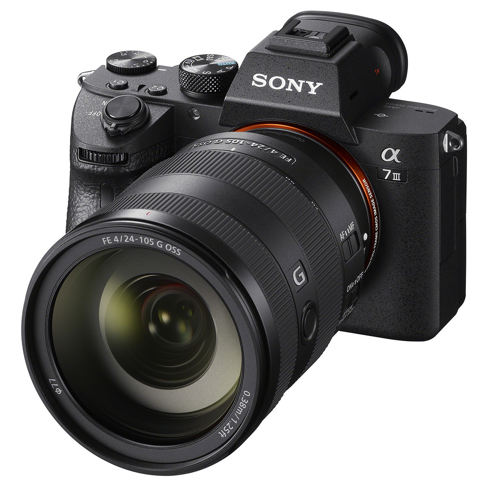 Sony Alpha 7 III + 24-105 mm - Appareil photo hybride Sony