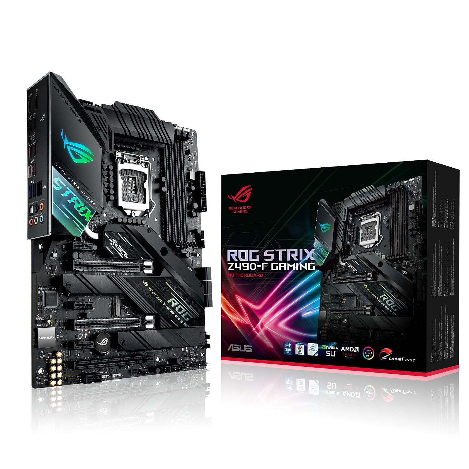 ASUS ROG STRIX Z490-F GAMING · Occasion - Carte mère ASUS - Occasion
