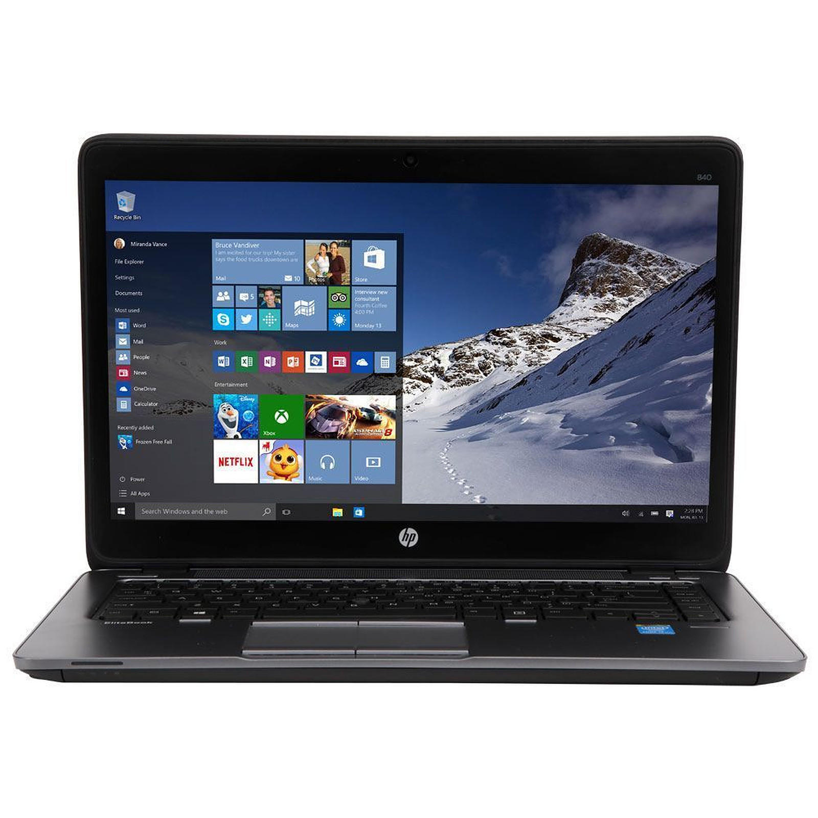HP EliteBook 840-G1 (840-G18480i5) · Reconditionne - PC portable reconditionne HP