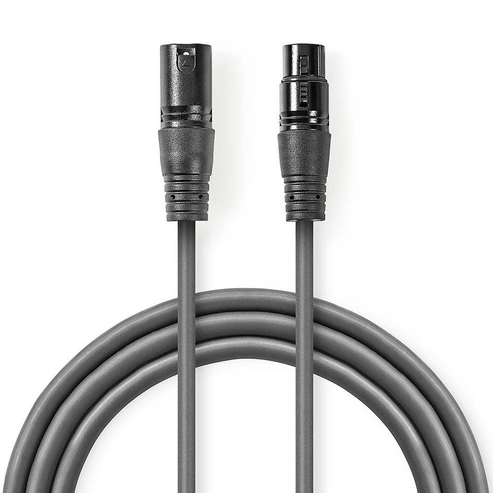 Nedis Cable XLR Symetrique M/F (10m) - Cable audio numerique NEDIS