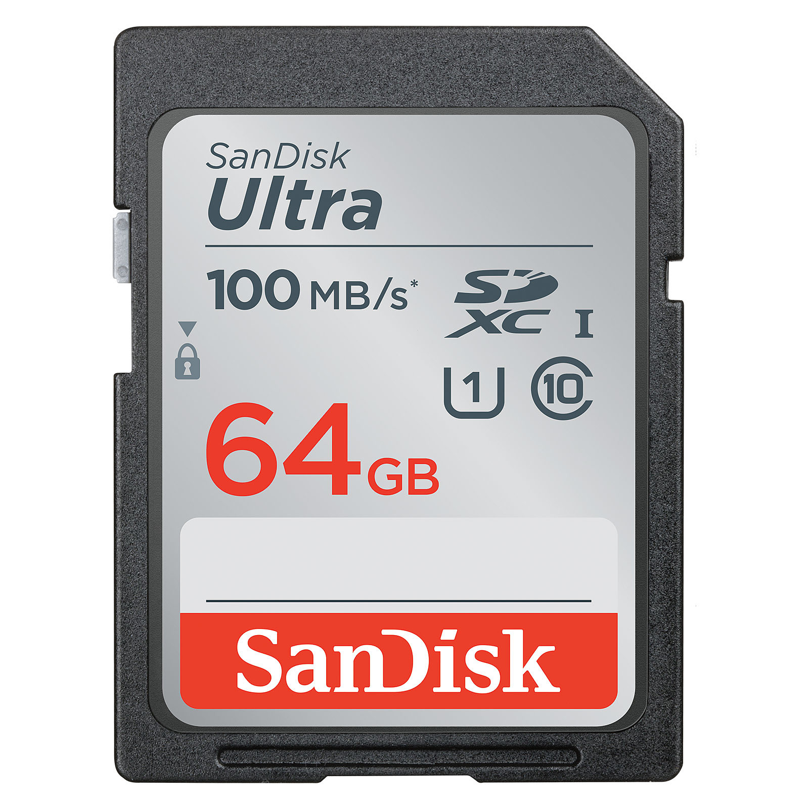 SanDisk Ultra SDXC UHS-I U1 64 Go (SDSDUNR-064G-GN3IN) - Carte memoire Sandisk
