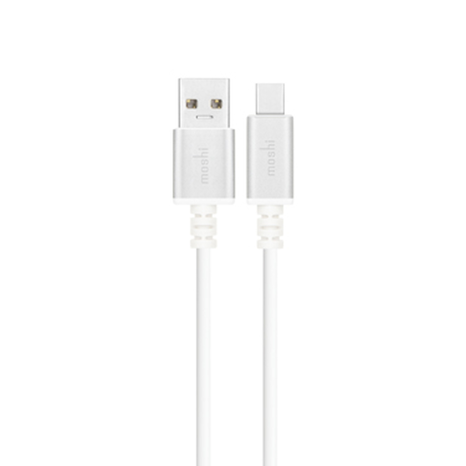 MOSHI Cable USB C vers USB 1m Silver - Accessoires Apple Moshi