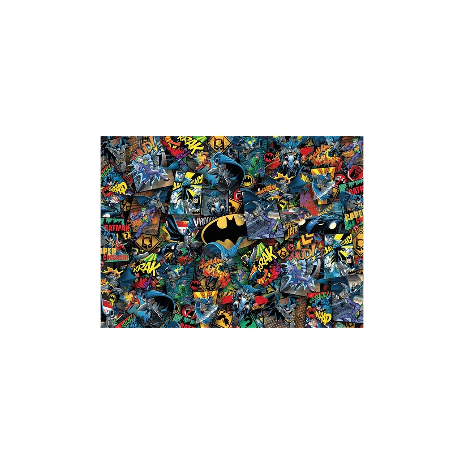 DC Comics - Puzzle Impossible Batman (1000 pièces) - Puzzle Clementoni