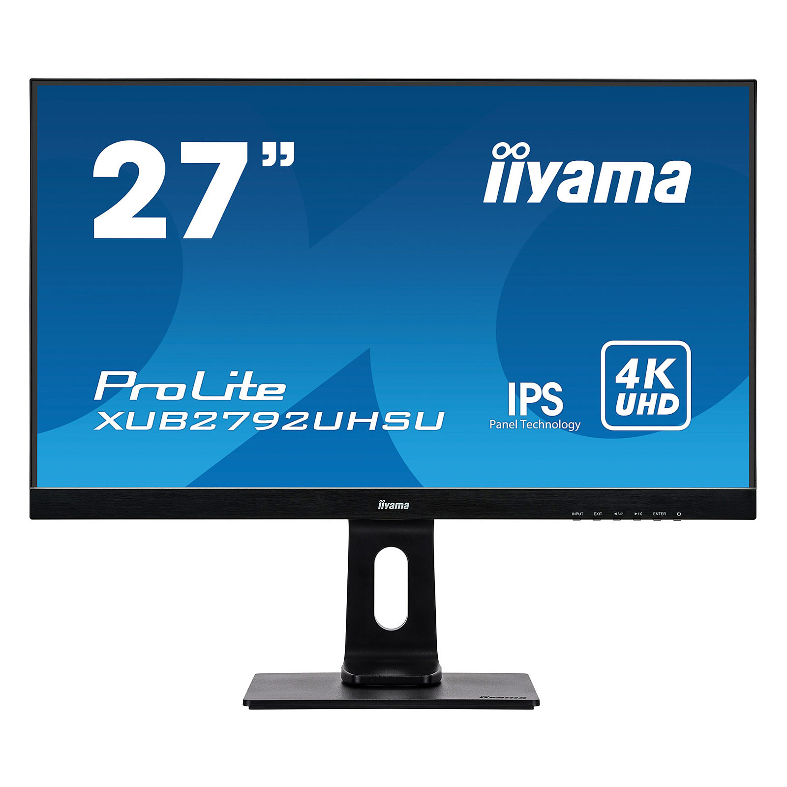 iiyama 27" LED - ProLite XUB2792UHSU-B1 - Ecran PC iiyama