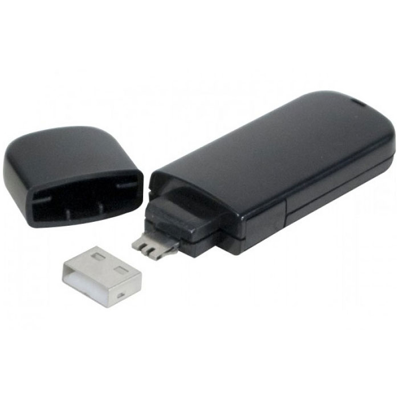 Kit de verrouillage pour 4 ports USB (bleu) - USB Generique