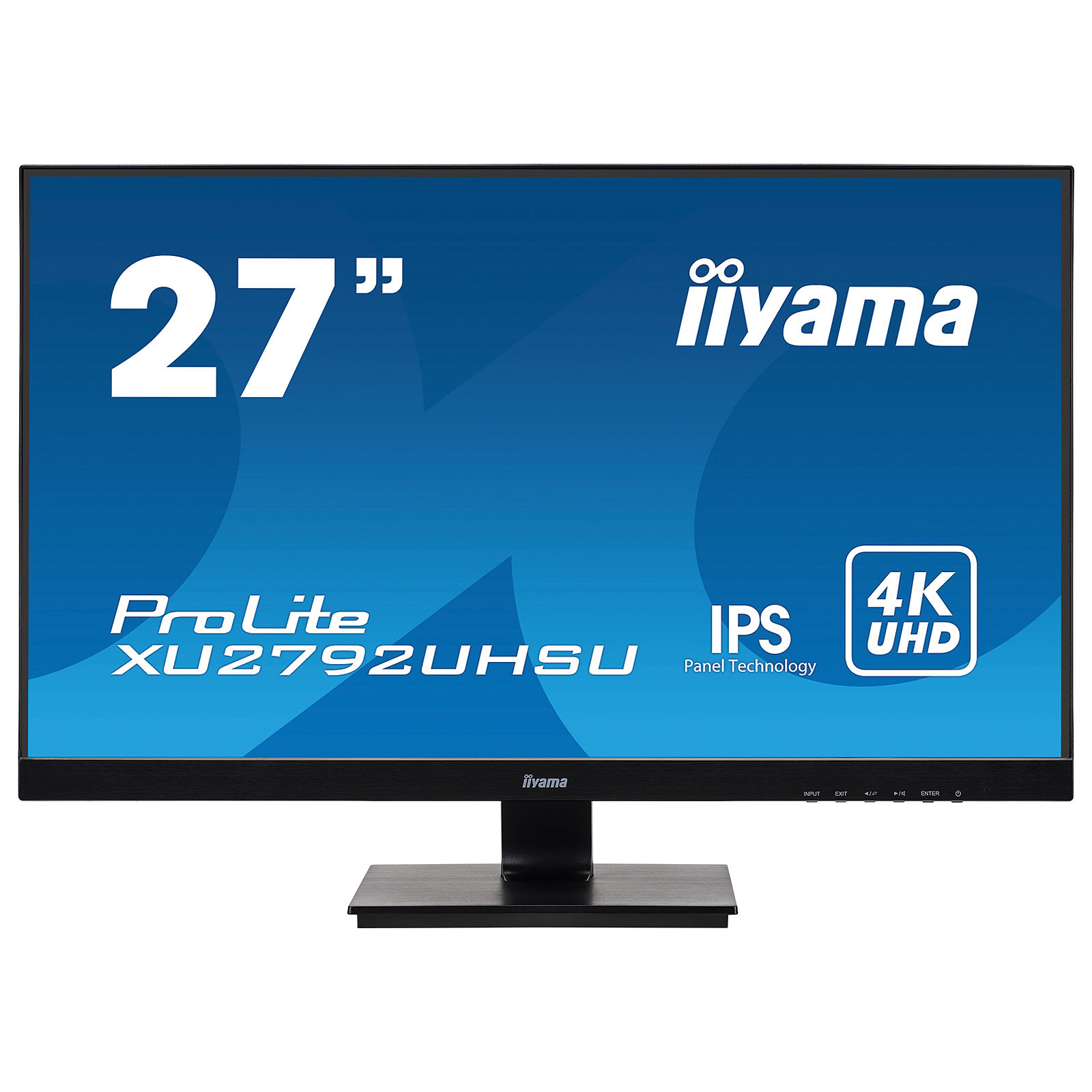 iiyama 27" LED - ProLite XU2792UHSU-B1 - Ecran PC iiyama