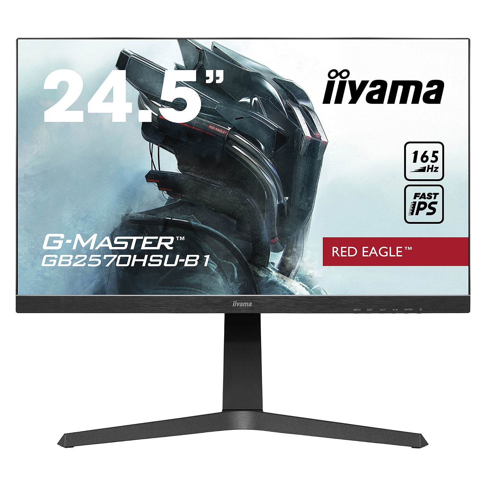 iiyama 24.5" LED - G-Master GB2570HSU-B1 Red Eagle · Occasion - Ecran PC iiyama - Occasion