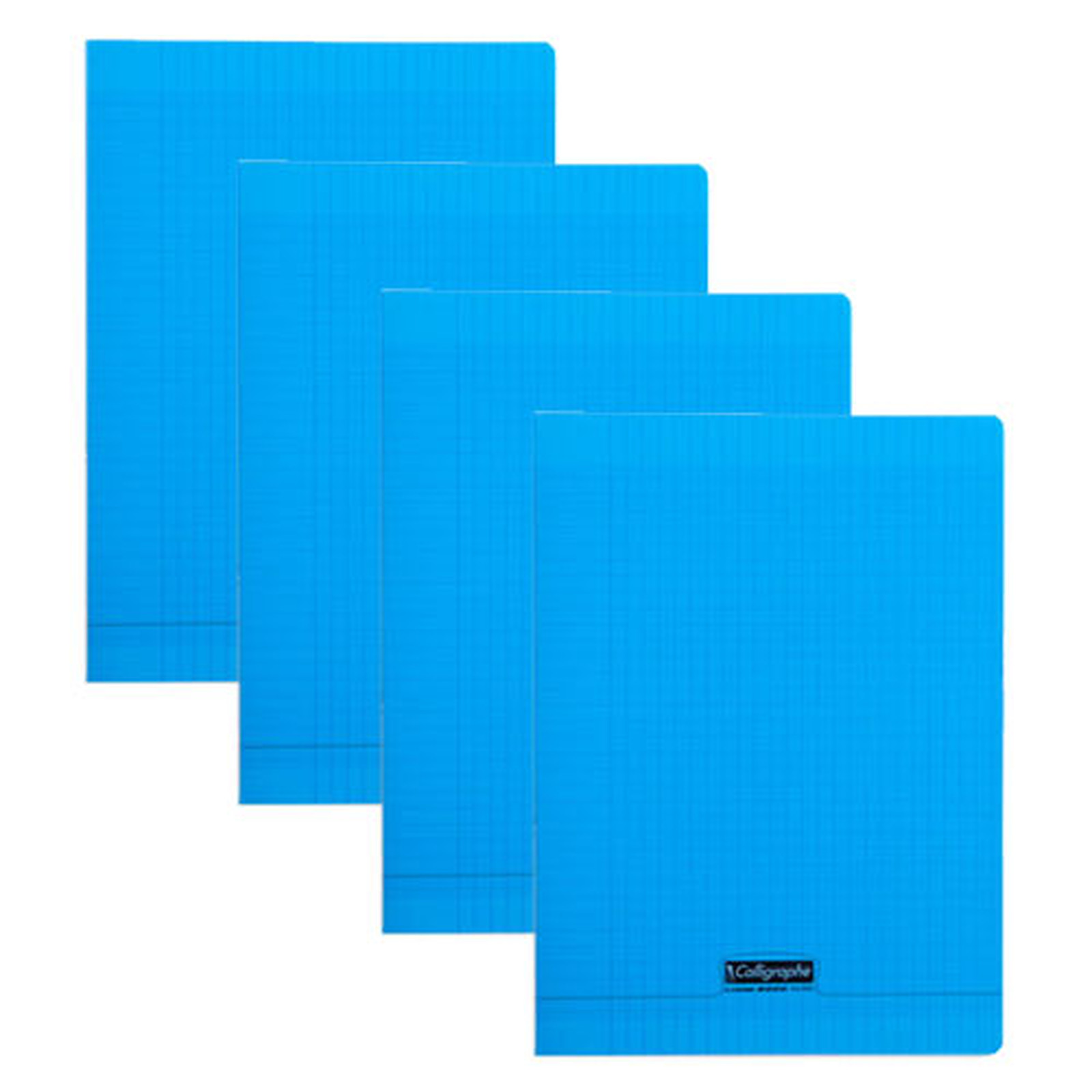 Calligraphe 8000 Polypro Cahier 96 pages 24 x 32 cm seyes Bleu x 40 + 10 OFFERTS ! - Cahier Calligraphe