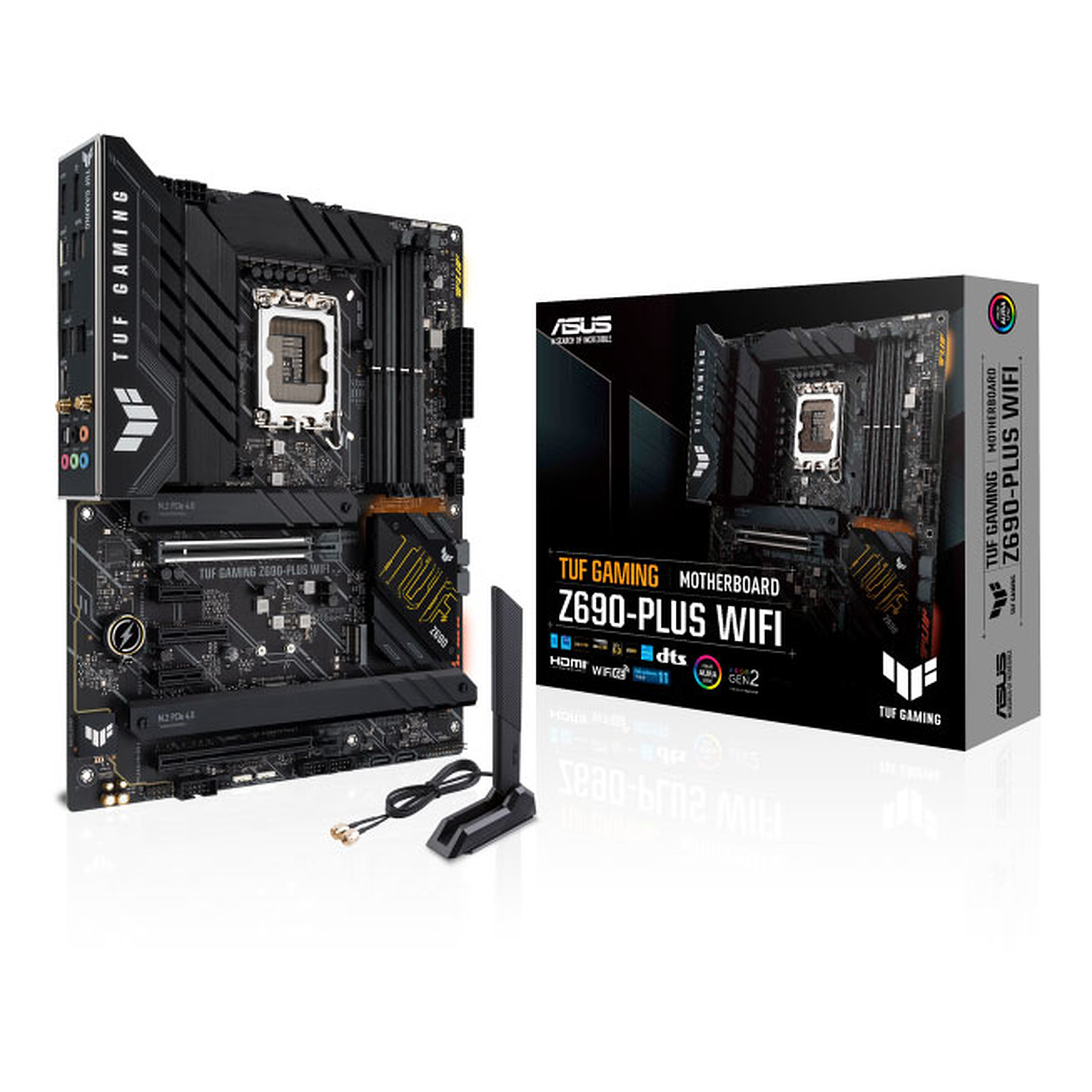 ASUSTUF GAMING Z690-PLUS WIFI · Occasion - Carte mère ASUS - Occasion
