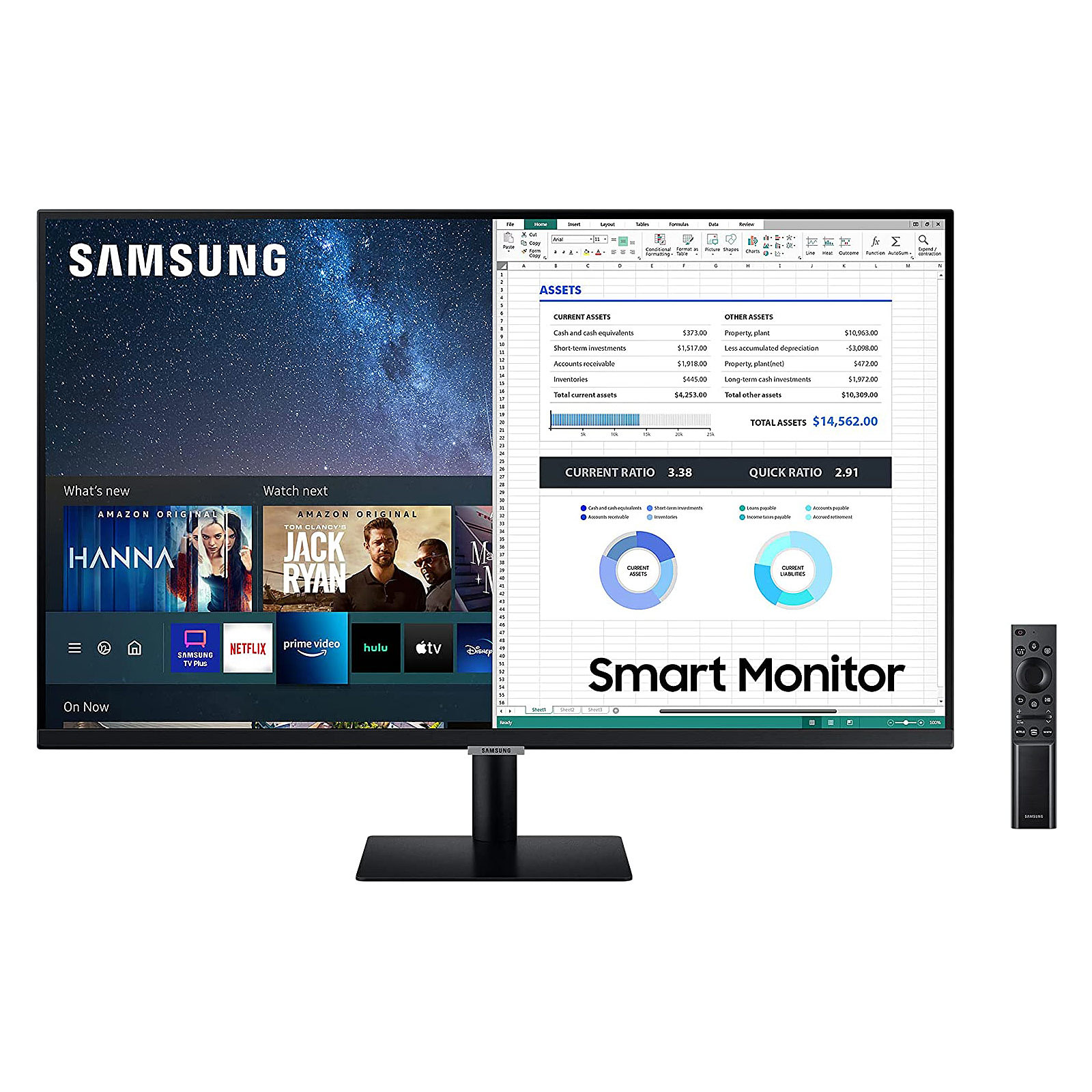 Samsung 31.5" LED - Smart Monitor M5 S32AM500NR - Ecran PC Samsung