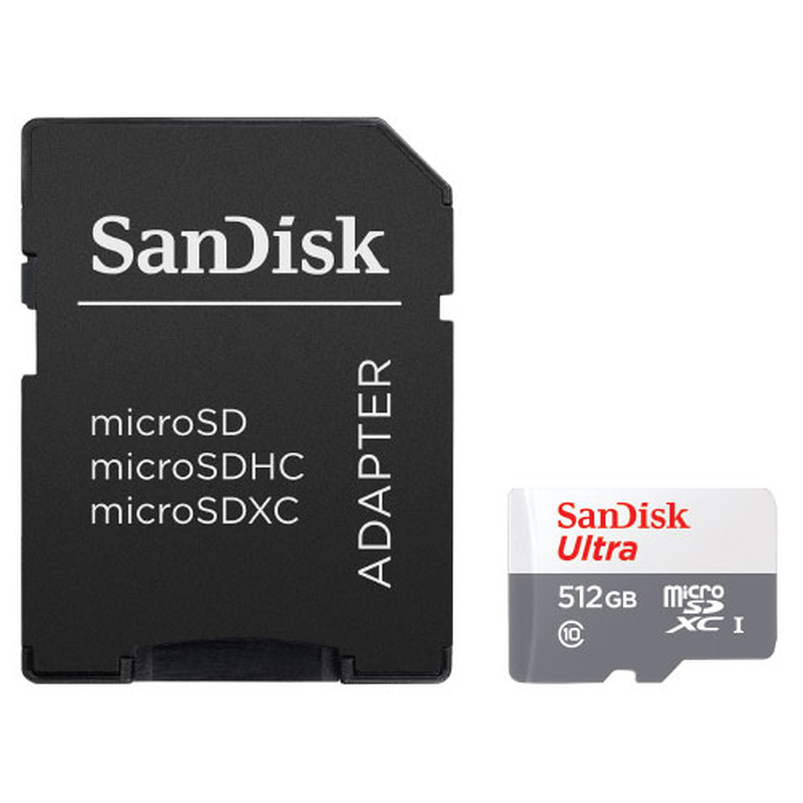 SanDisk Ultra microSDXC 512 Go + adaptateur SD - Carte memoire Sandisk