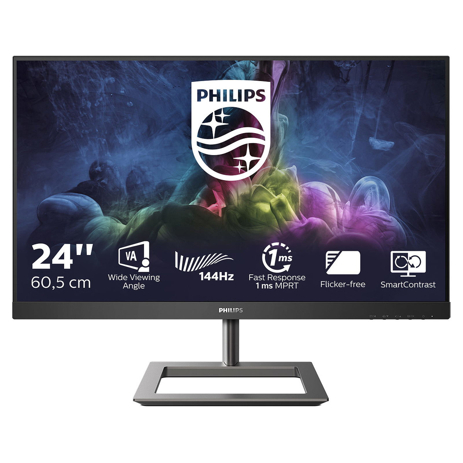 Philips 23.8" LED - 242E1GAJ/00 - Ecran PC Philips