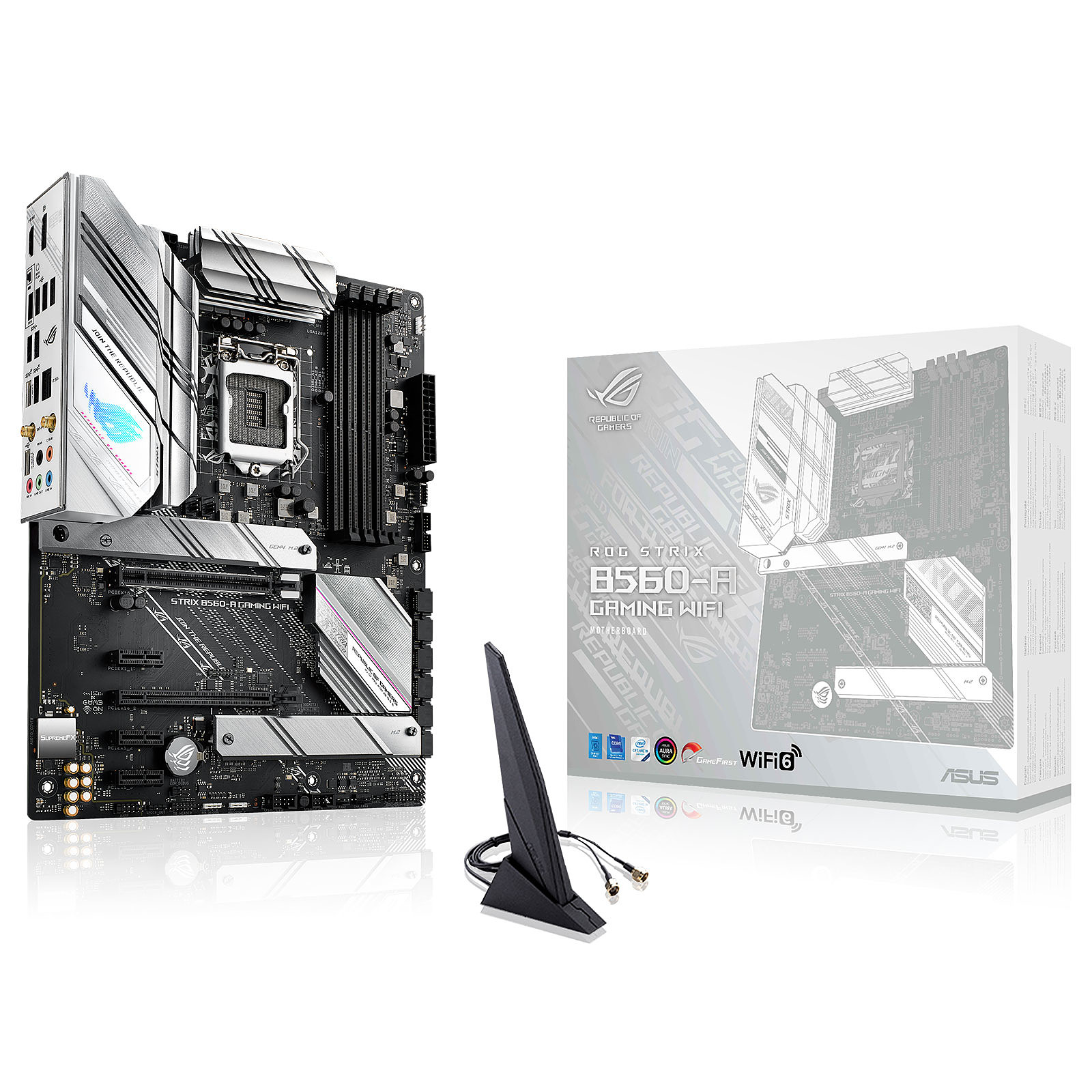 ASUS ROG STRIX B560-A GAMING WIFI · Occasion - Carte mère ASUS - Occasion