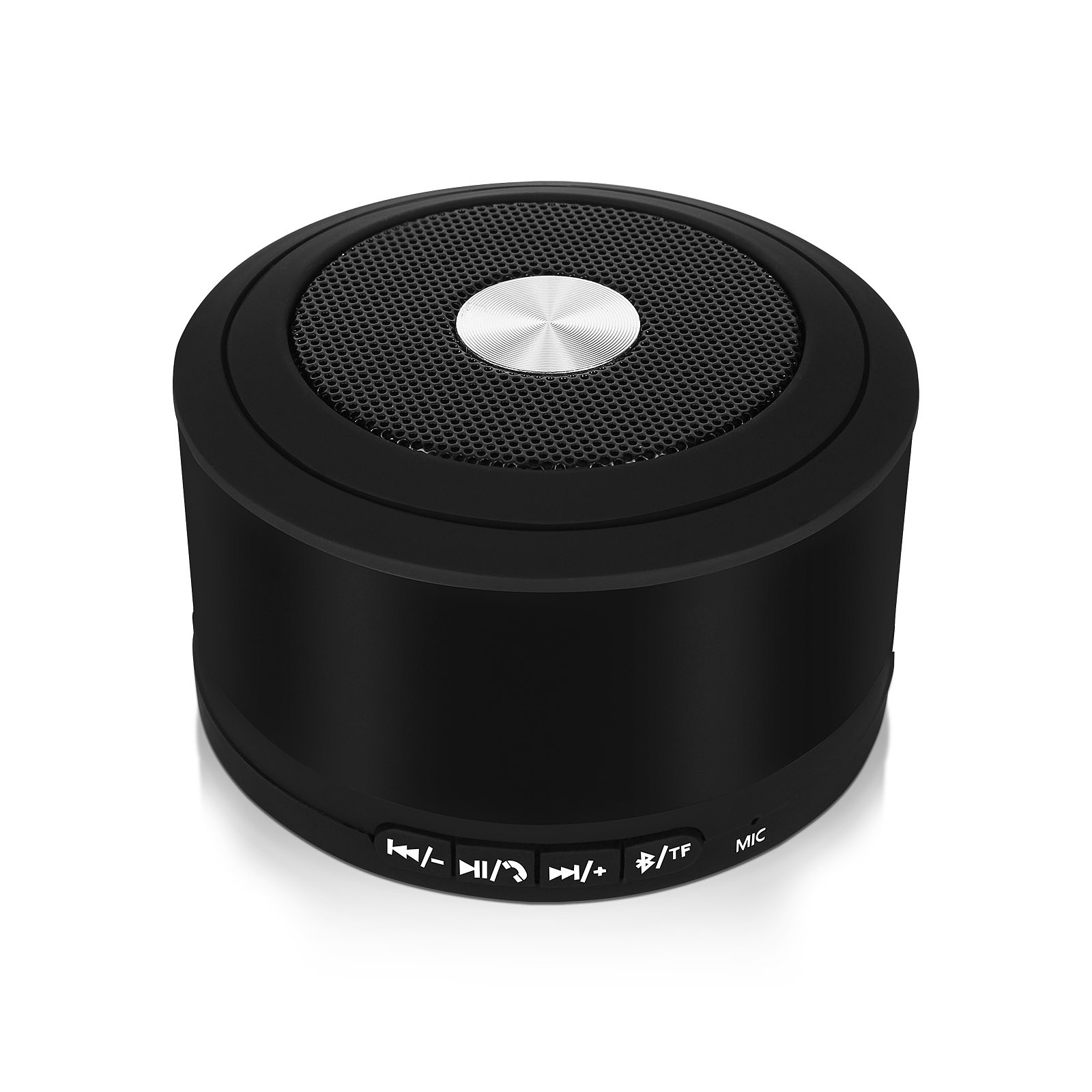 Avizar Enceinte Bluetooth avec Microphone et indicateur LED Autonomie 3H Venus Noir - Enceinte Bluetooth Avizar
