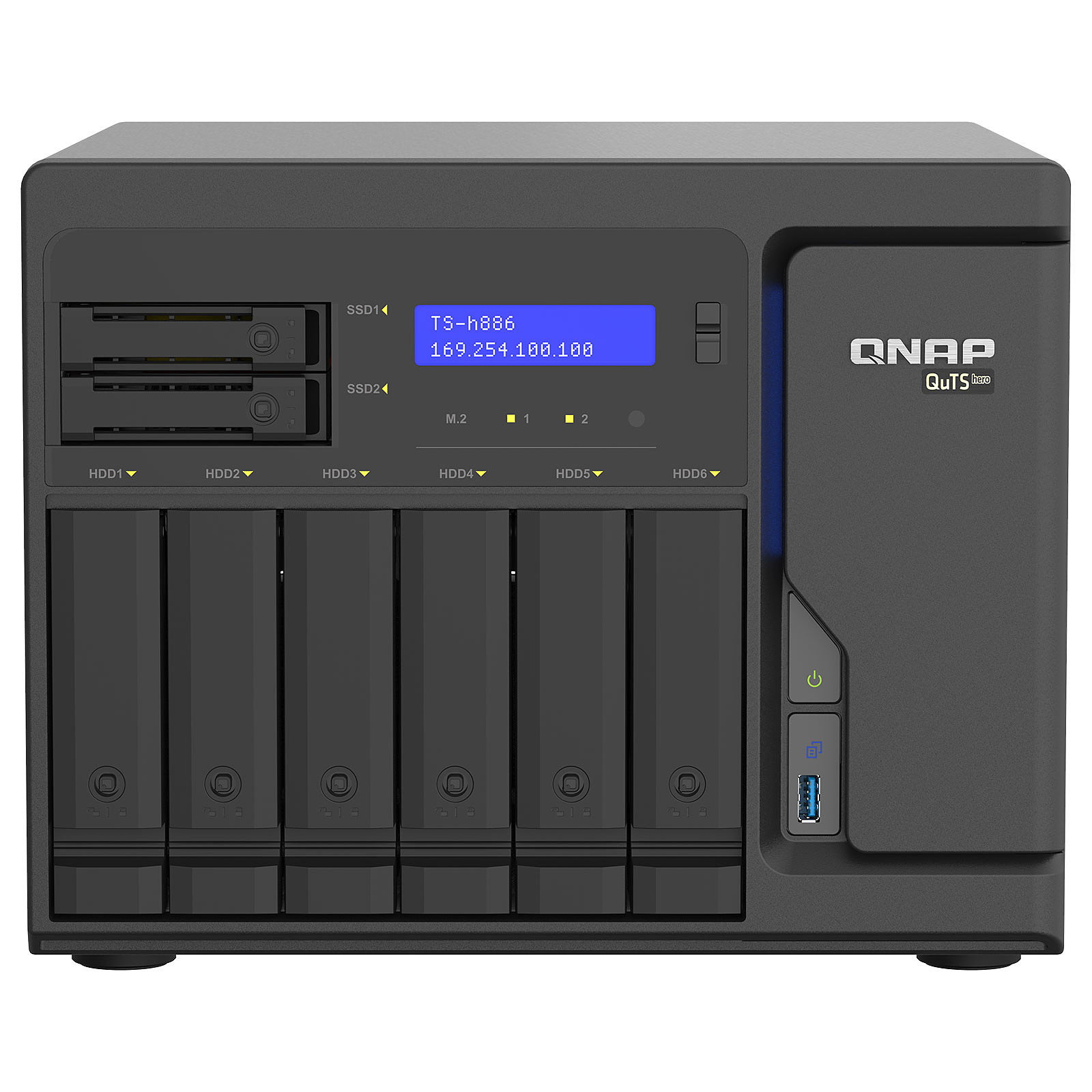 QNAP TS-h886-D1622-16G - Serveur NAS QNAP