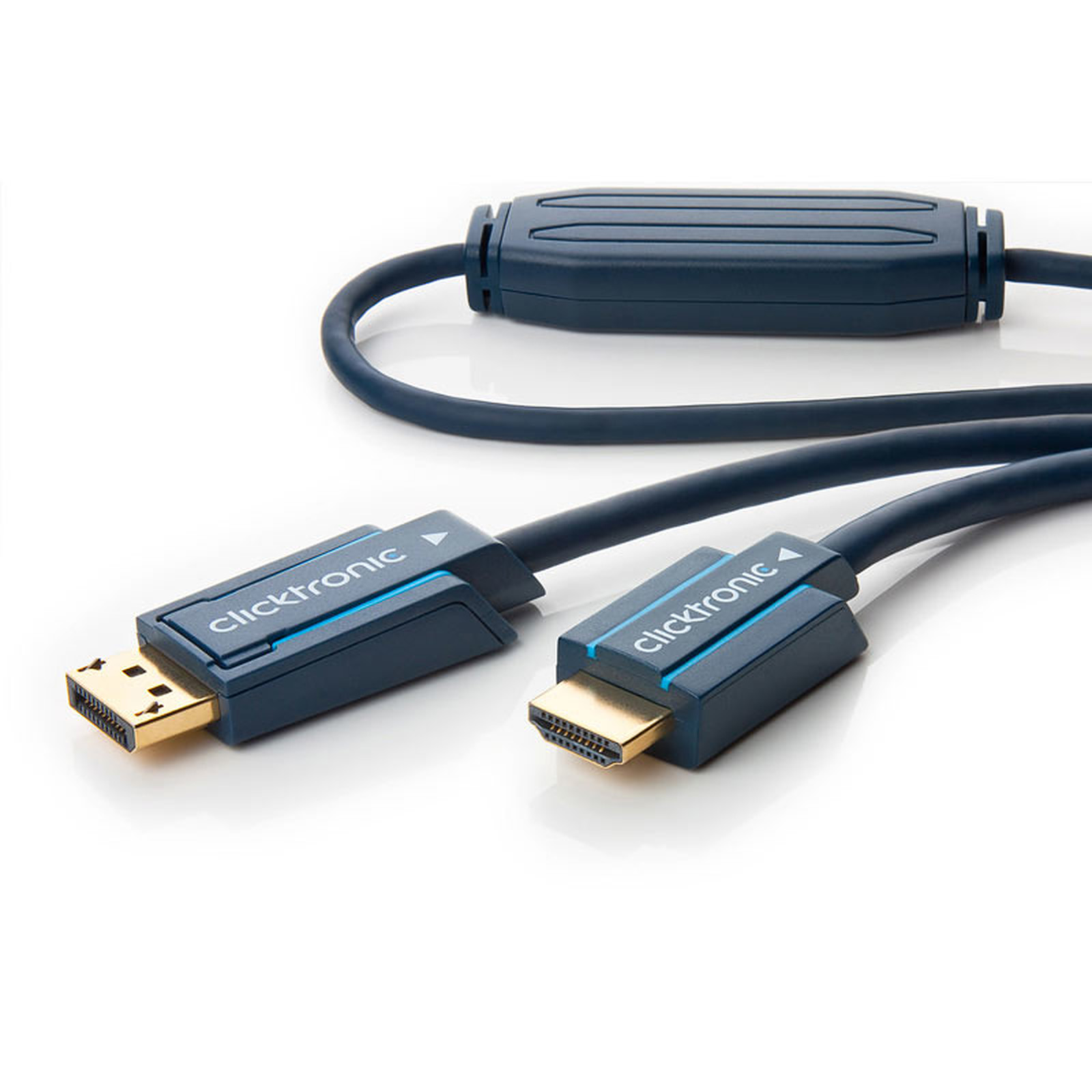Clicktronic cable DisplayPort / HDMI (1 mètre) - HDMI Clicktronic - Occasion