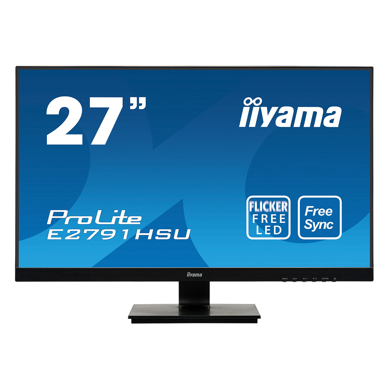 iiyama 27" LED - ProLite E2791HSU-B1 - Ecran PC iiyama