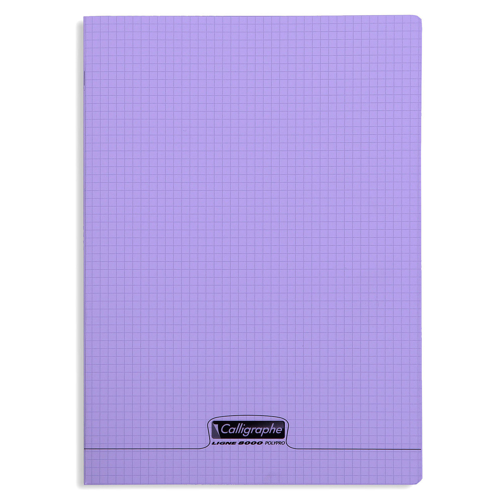 Calligraphe 8000 Polypro Cahier 96 pages 21 x 29.7 cm petits carreaux Violet - Cahier Calligraphe