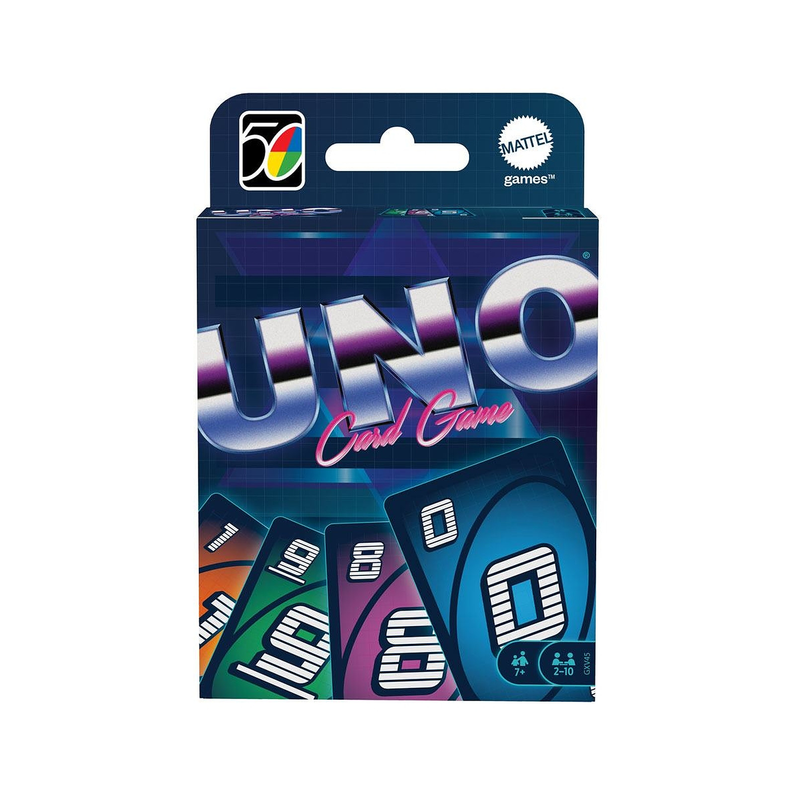 UNO - Jeu de cartes Iconic Series Anniversary Edition 1980's - Jeux de cartes Mattel