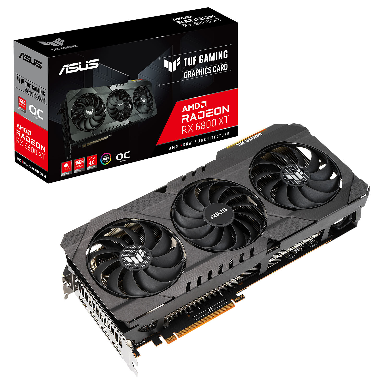 ASUS TUF RX 6800 XT O16G GAMING · Occasion - Carte graphique ASUS - Occasion