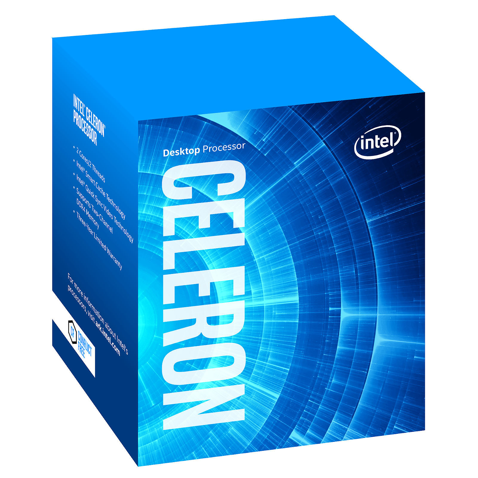 Intel Celeron G5925 (3.6 GHz) - Processeur Intel